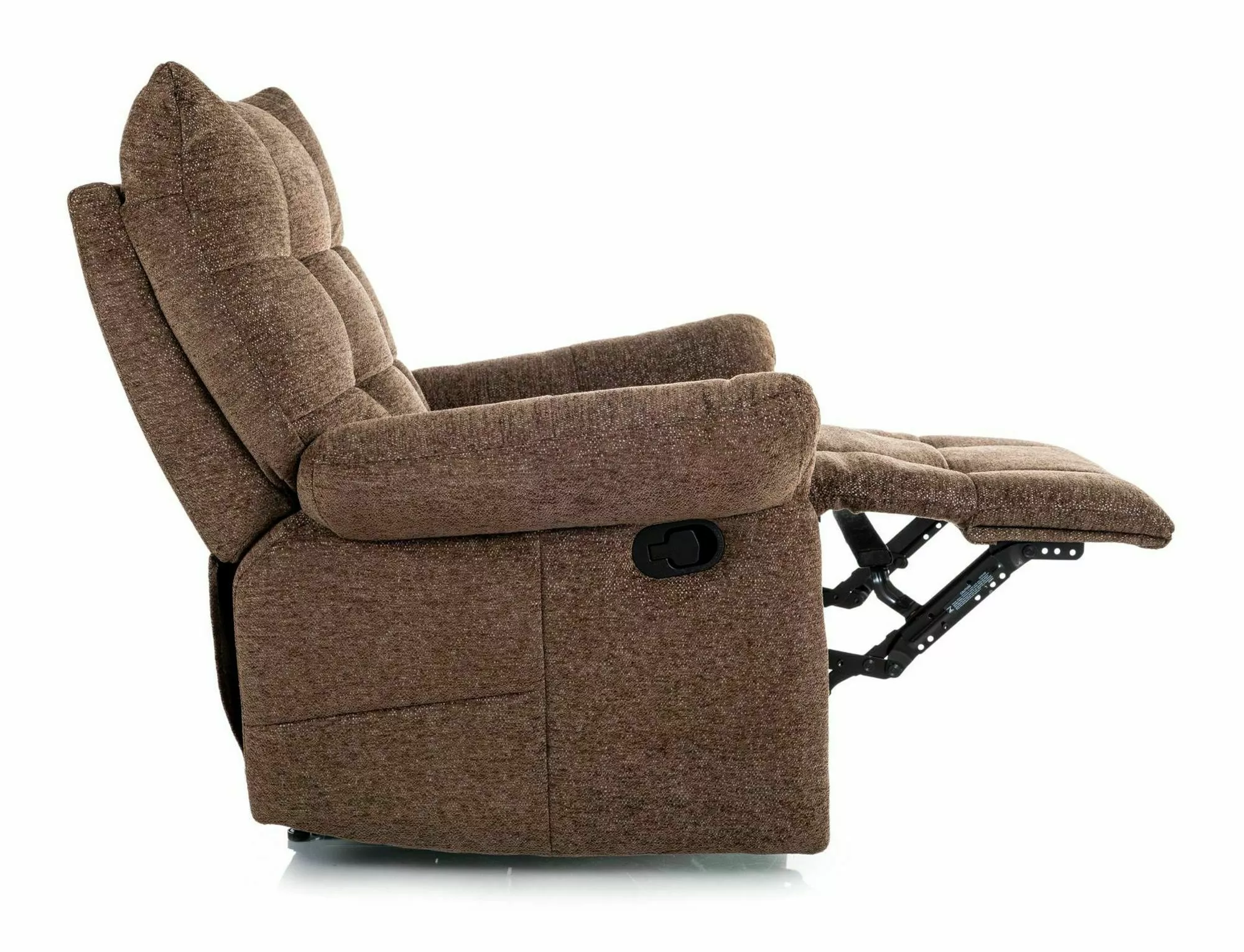 Polohovacie relaxačné kreslo Atos Raven, cappuccino