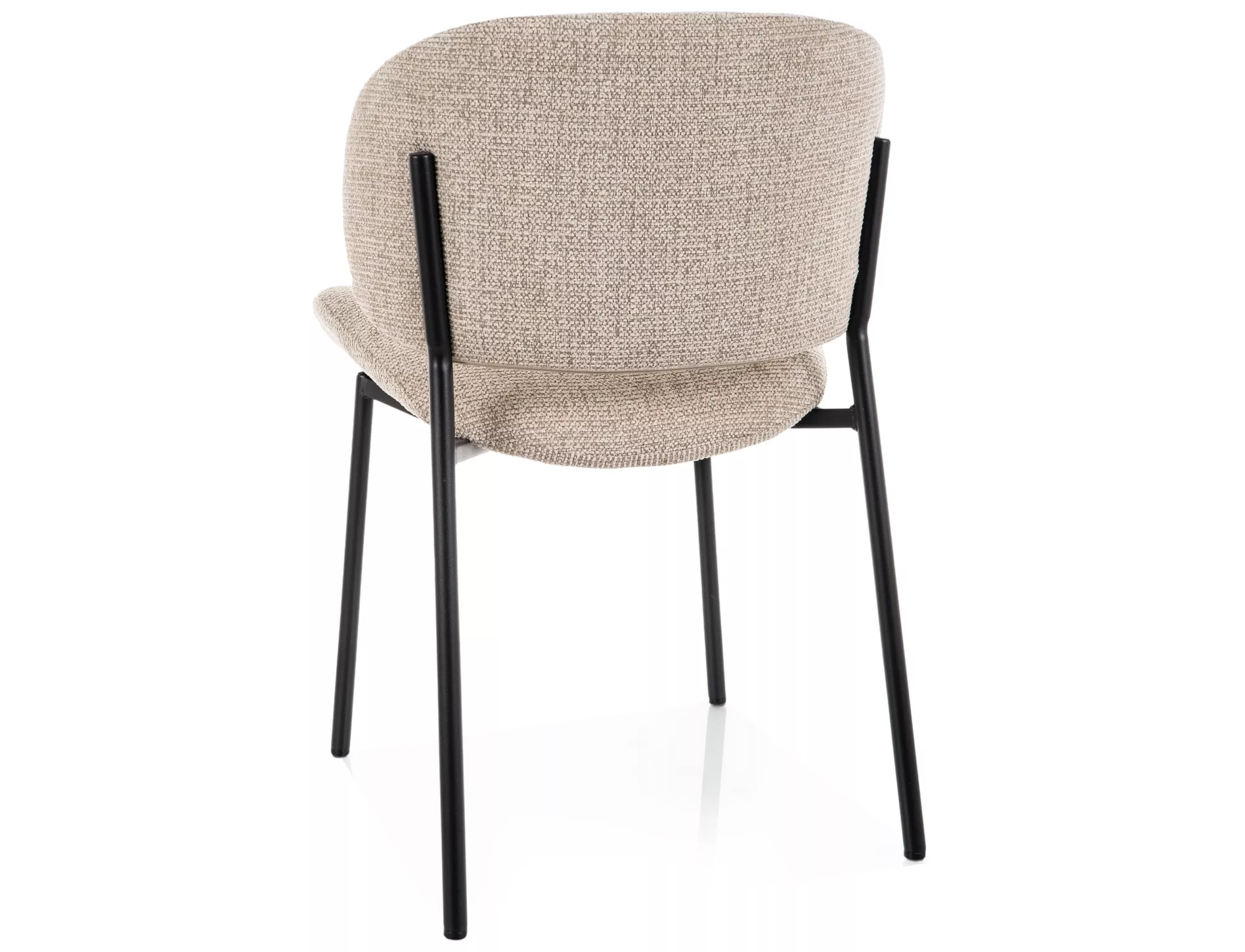 Jedálenská stolička Kiso Noelle, béžová / čierna