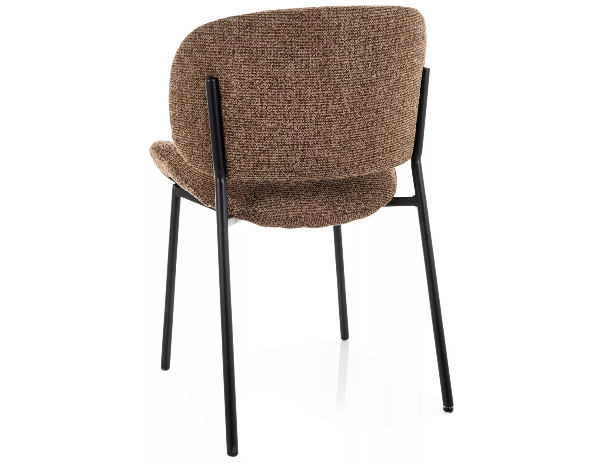 Jedálenská stolička Kiso Noelle, cappuccino / čierna
