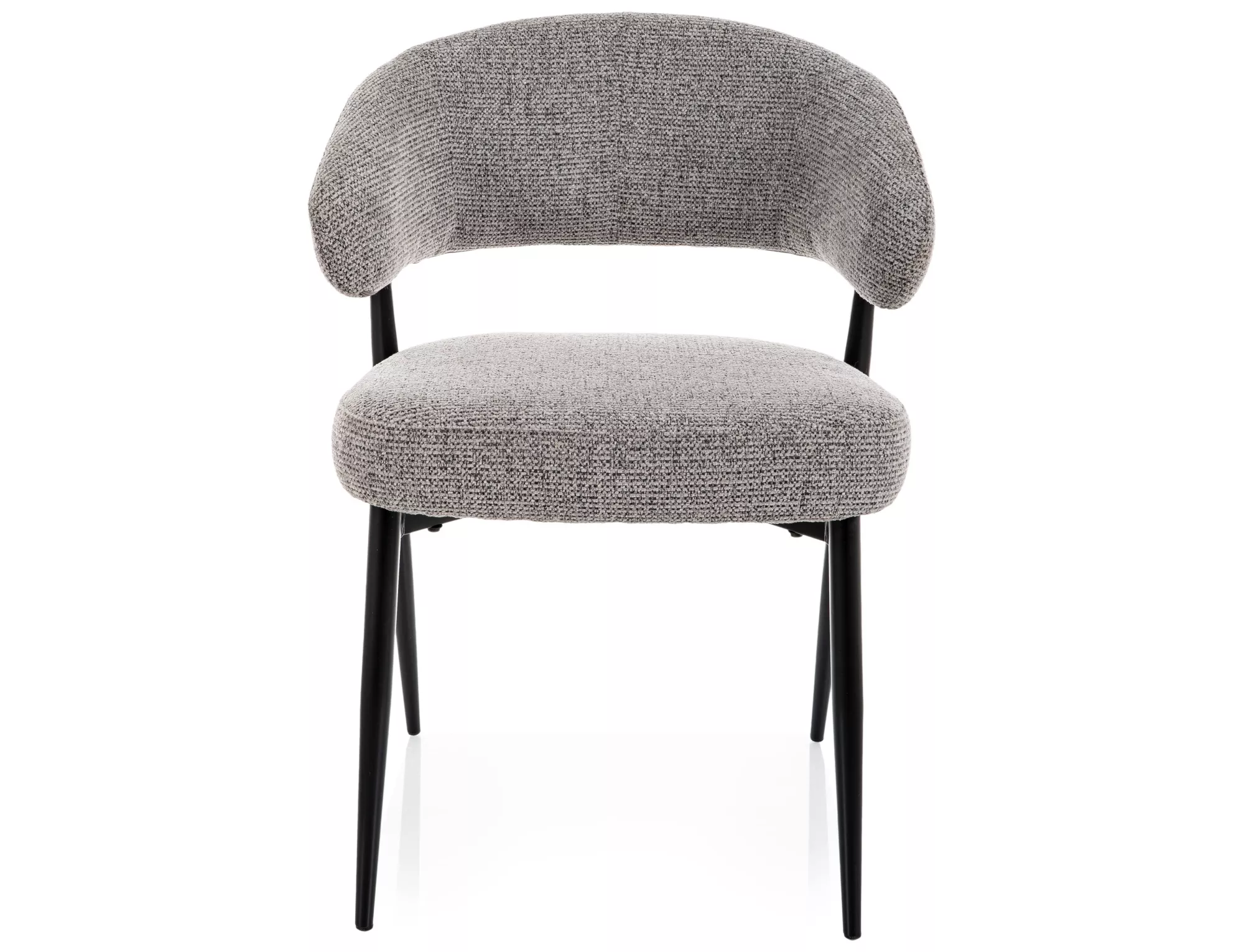 Jedálenská stolička Lucio Noelle, sivá