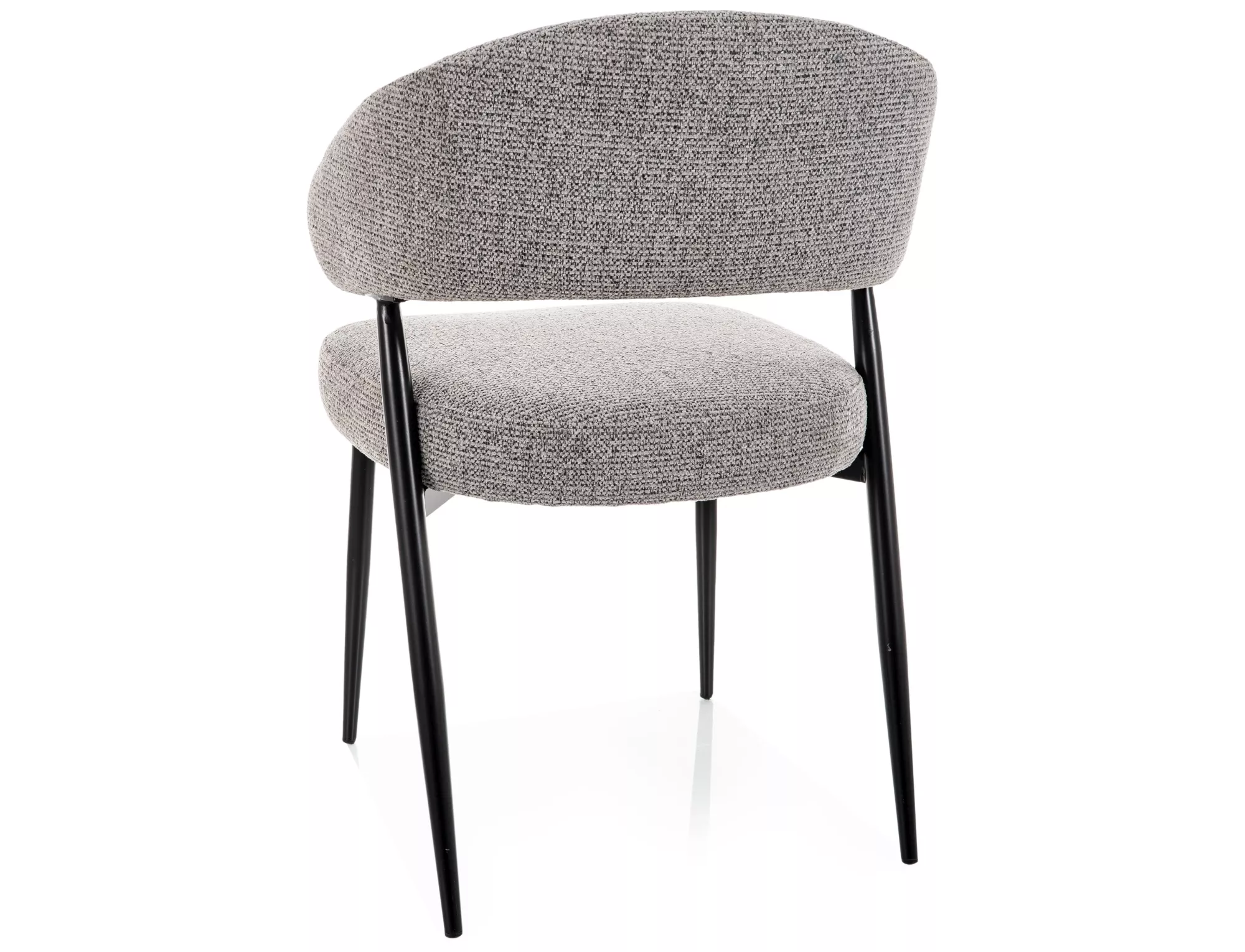 Jedálenská stolička Lucio Noelle, sivá