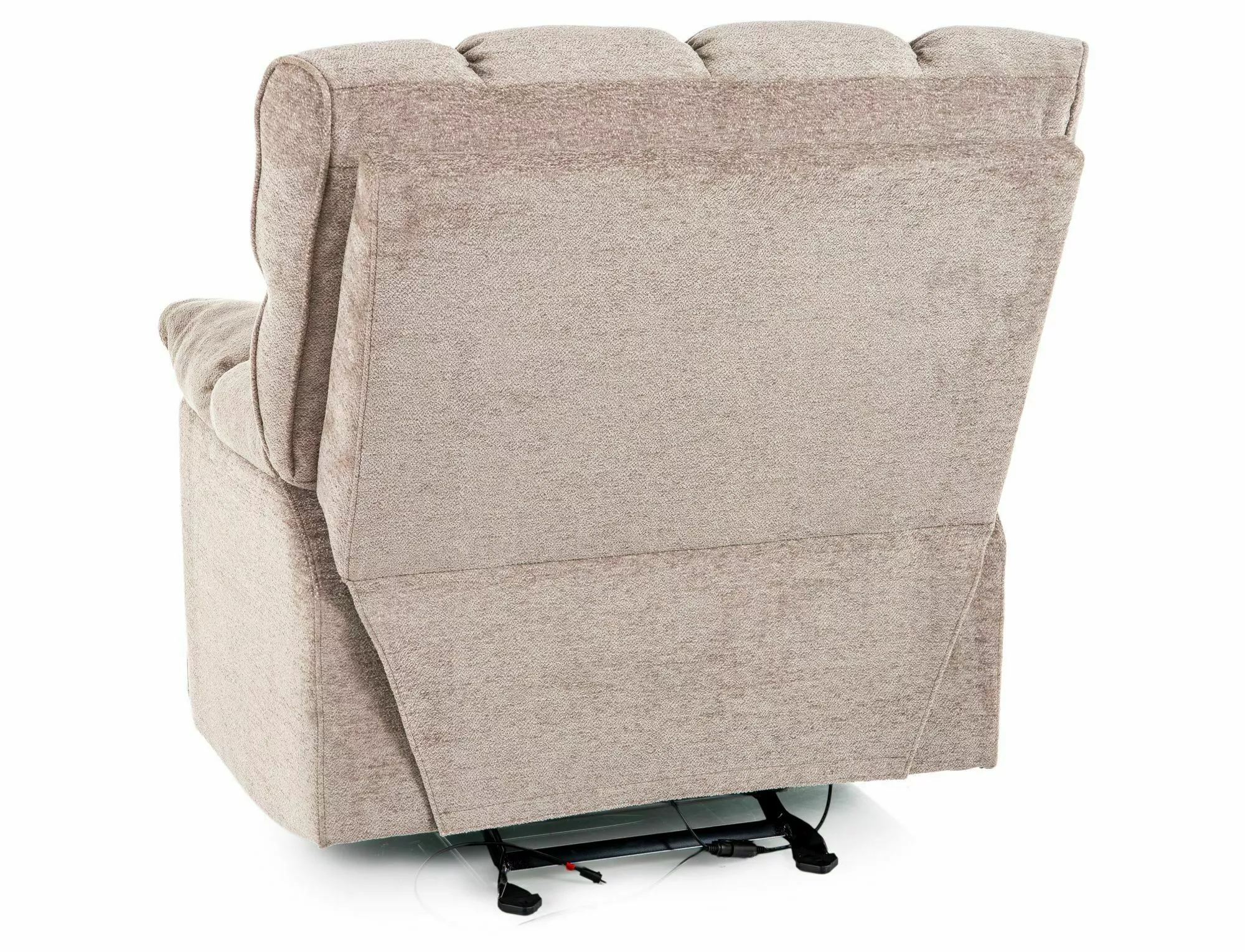 Polohovacie relaxačné kreslo Homer Raven, tmavá béžová