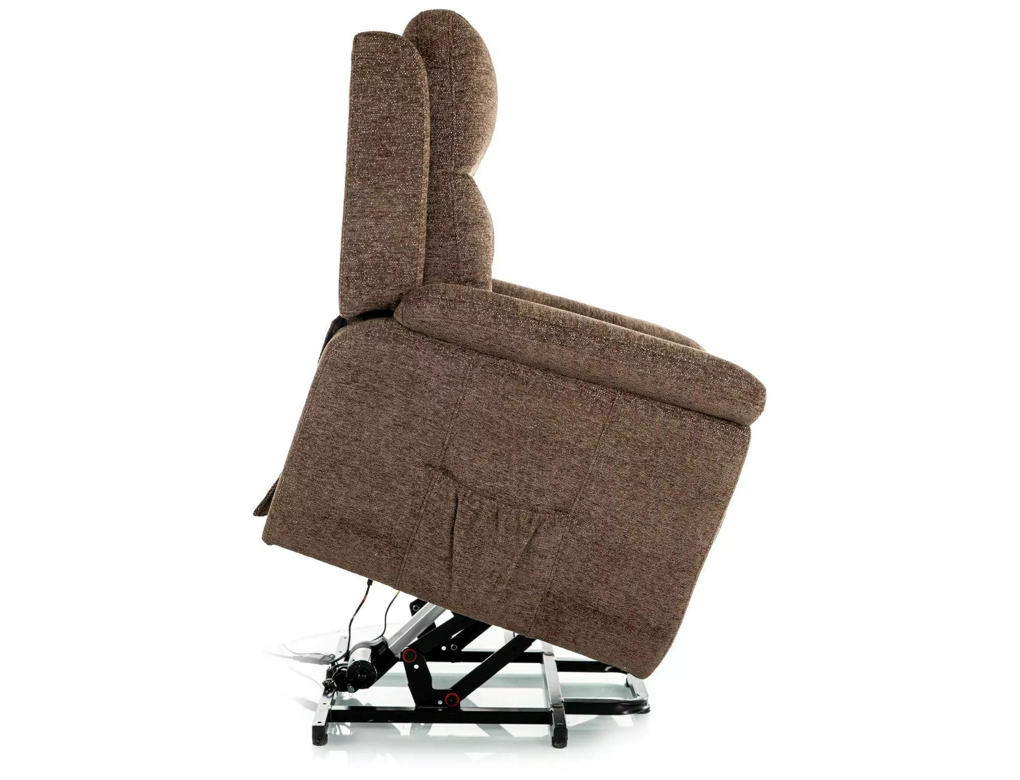 Polohovacie relaxačné kreslo Morgan Raven, cappuccino