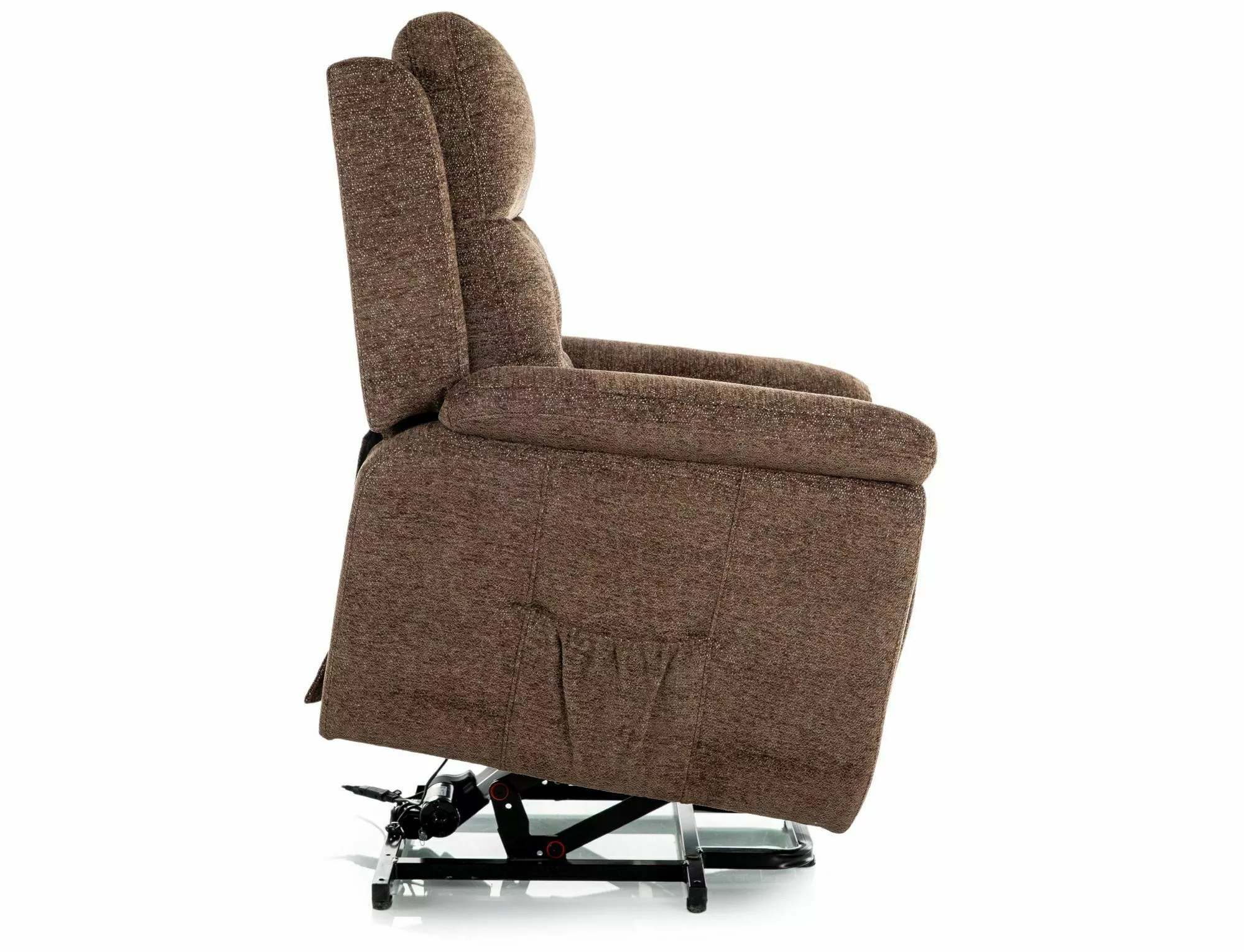 Polohovacie relaxačné kreslo Morgan Raven, cappuccino