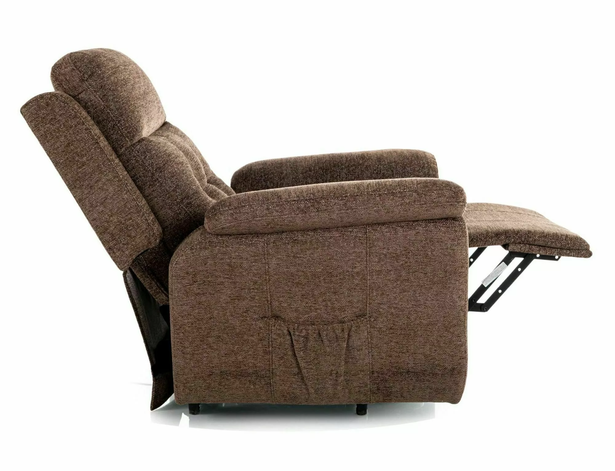 Polohovacie relaxačné kreslo Morgan Raven, cappuccino