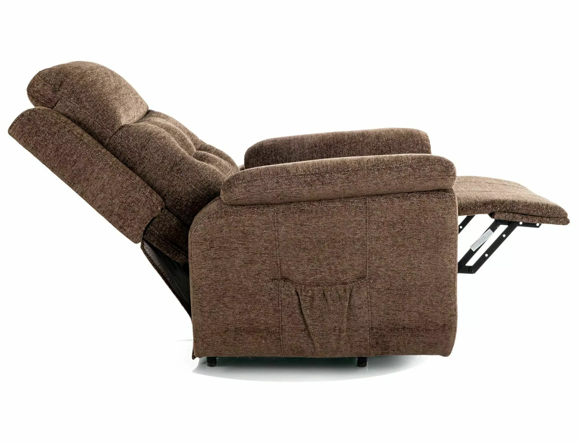 Polohovacie relaxačné kreslo Morgan Raven, cappuccino