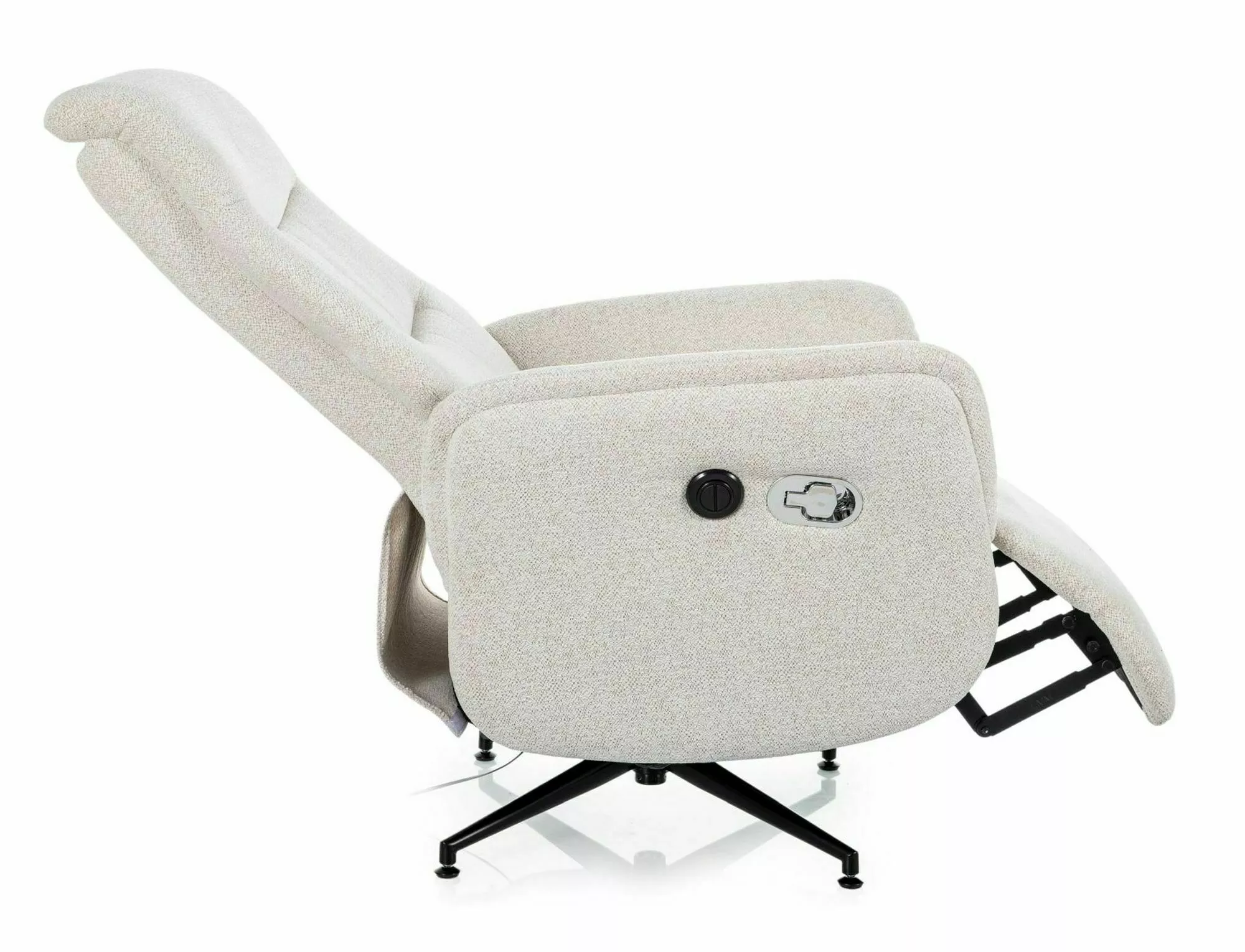 Polohovacie relaxačné kreslo Nestor Raven, béžová