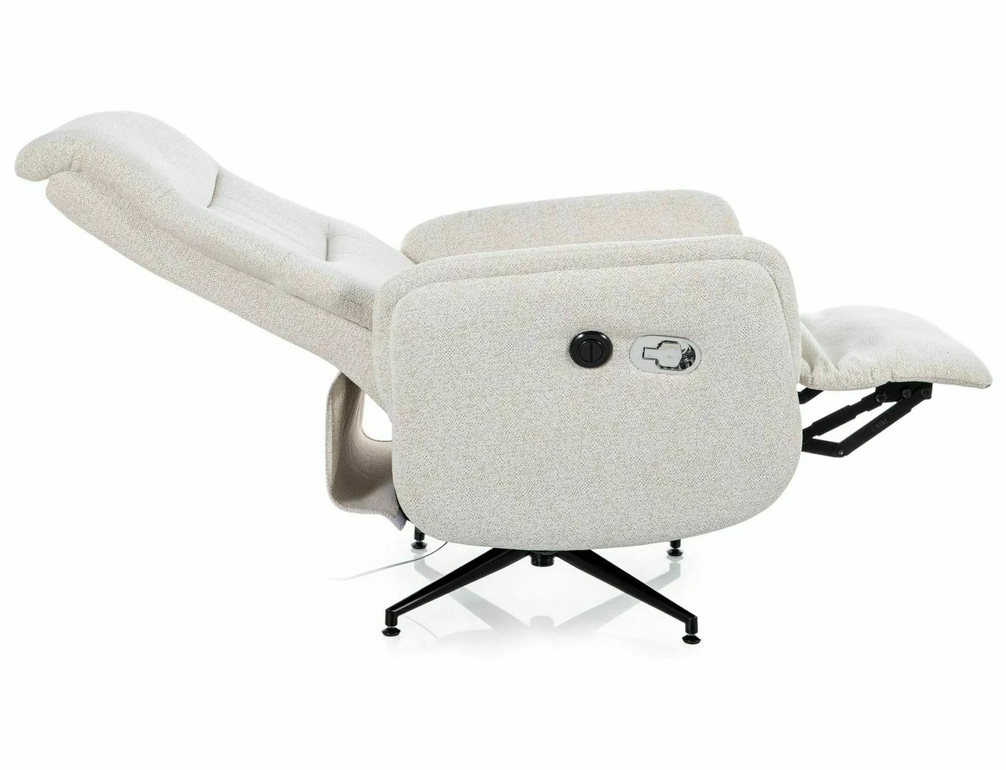 Polohovacie relaxačné kreslo Nestor Raven, béžová