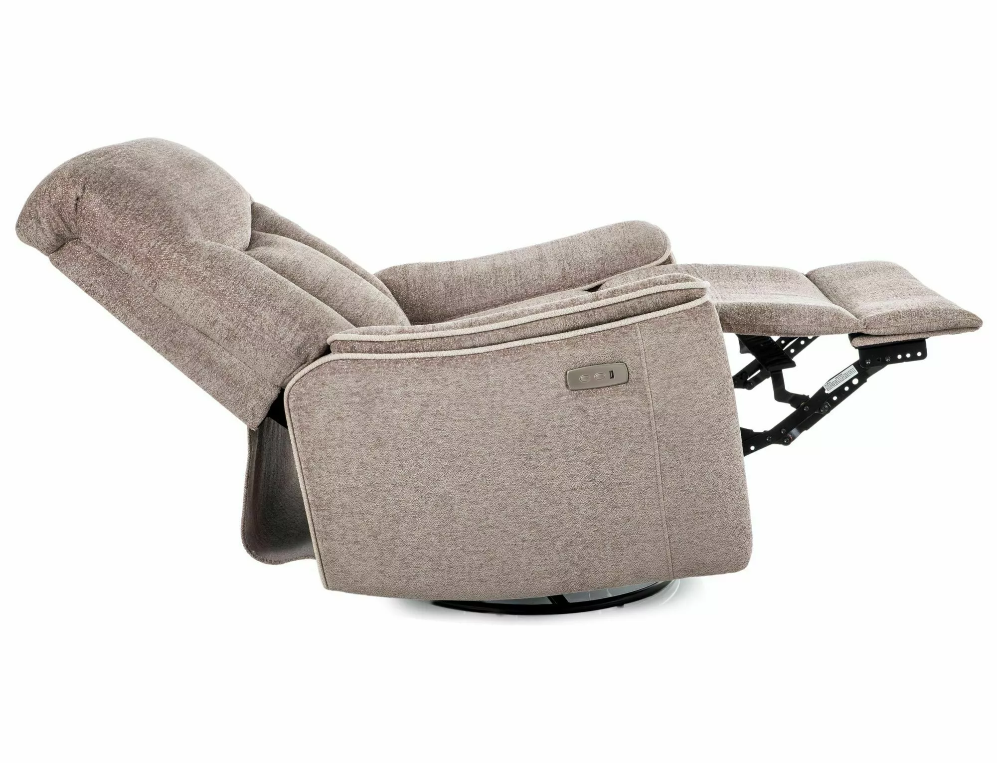 Rozkladacie relaxačné kreslo Odys Raven, tmavá béžová