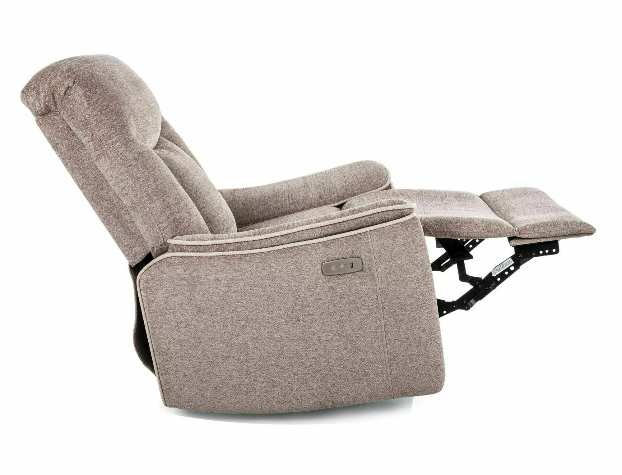 Rozkladacie relaxačné kreslo Odys Raven, tmavá béžová