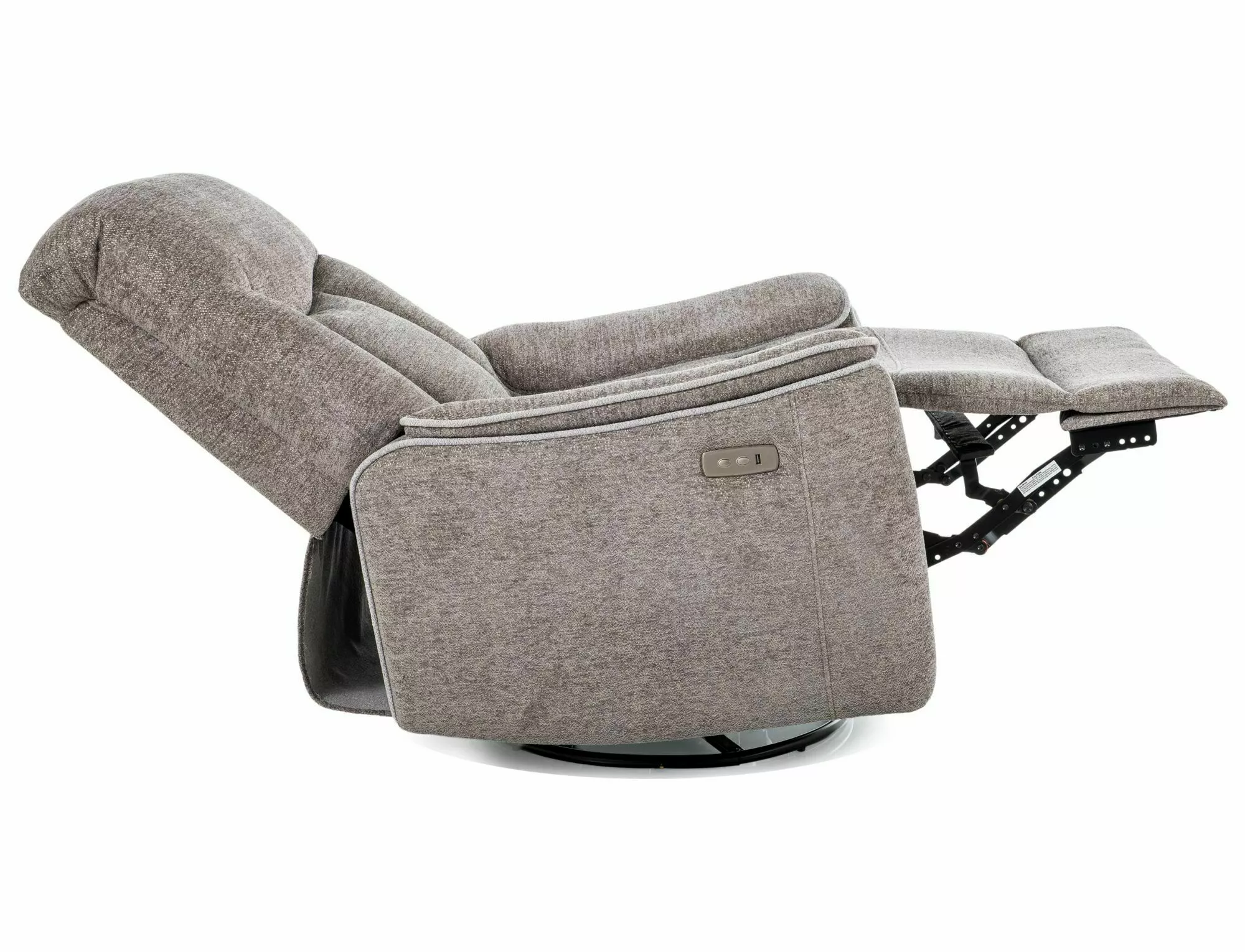 Rozkladacie relaxačné kreslo Odys Raven, sivá