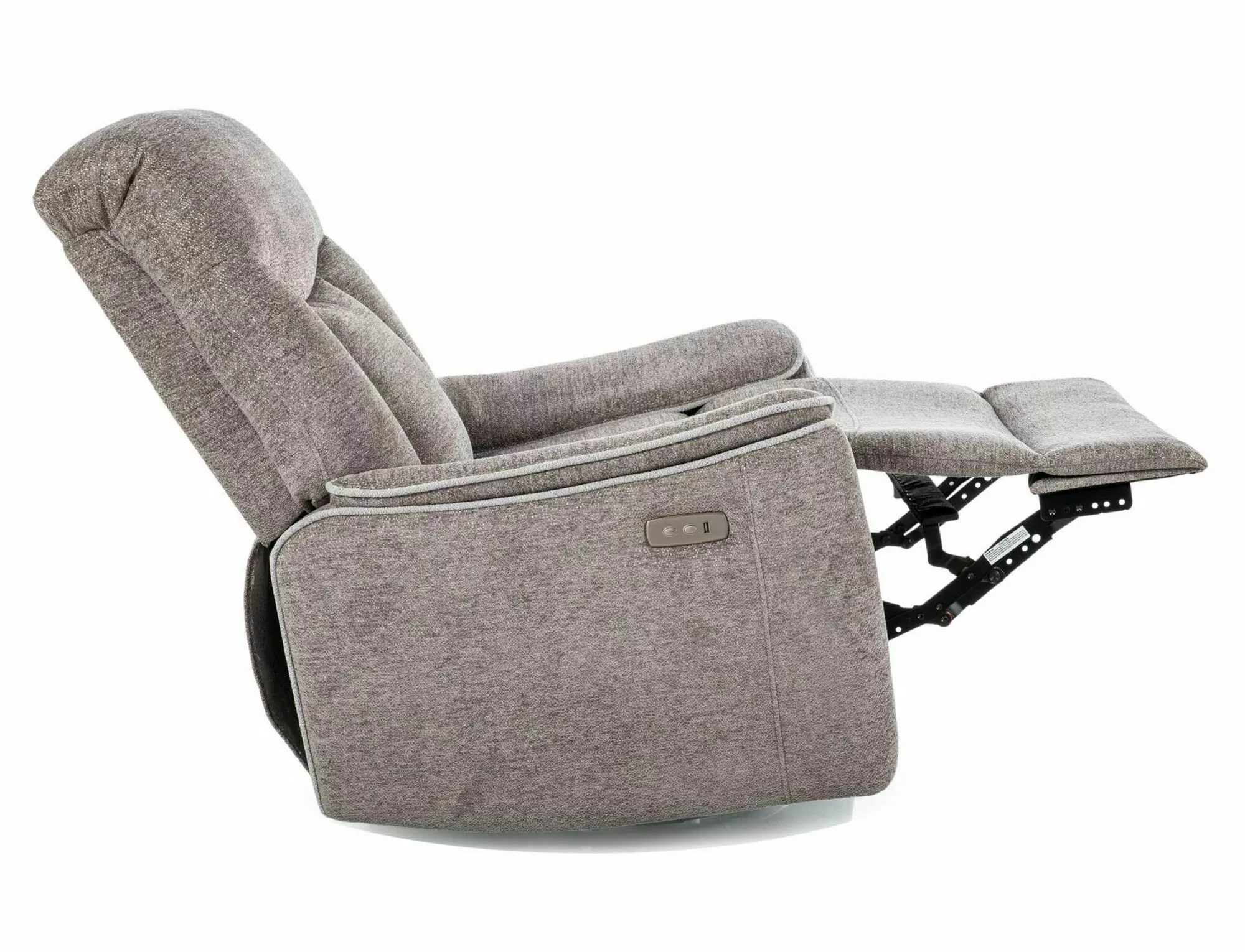 Rozkladacie relaxačné kreslo Odys Raven, sivá