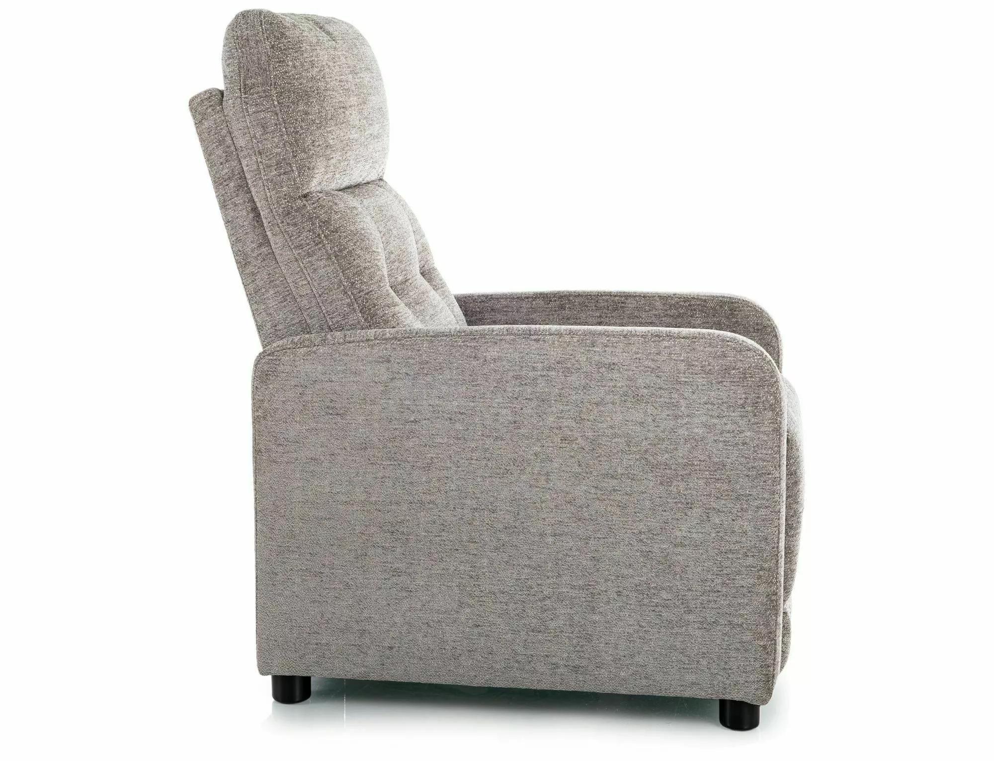 Polohovacie relaxačné kreslo Otus Raven, sivá