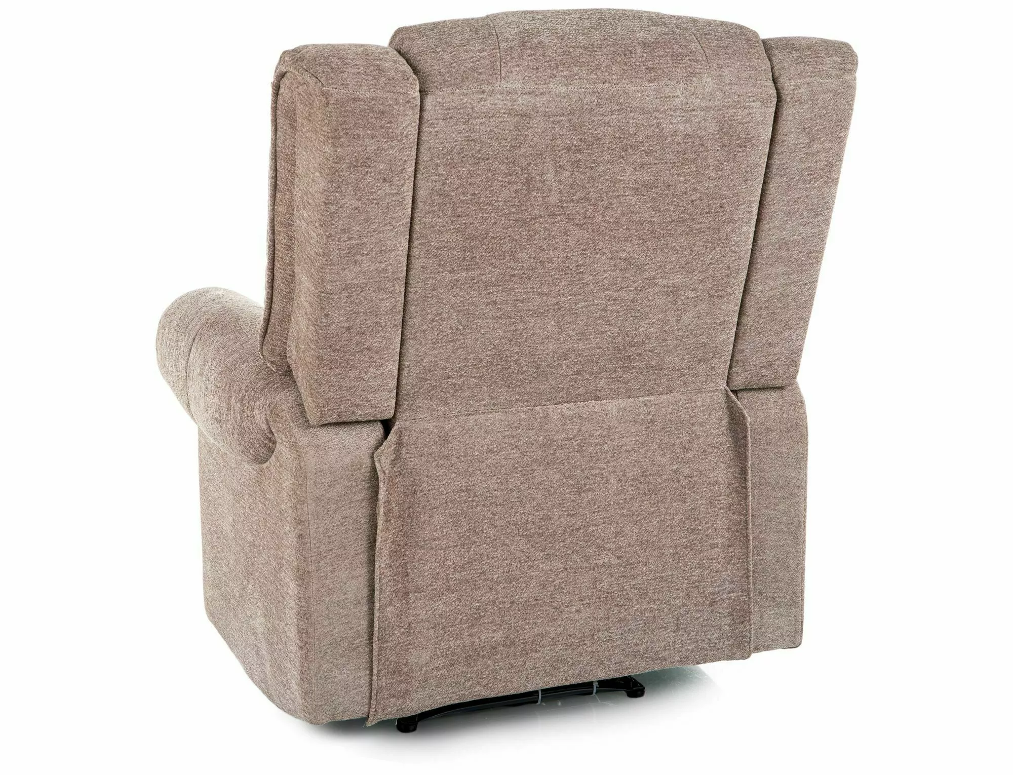 Rozkladacie relaxačné kreslo Parys Raven, tmavá béžová