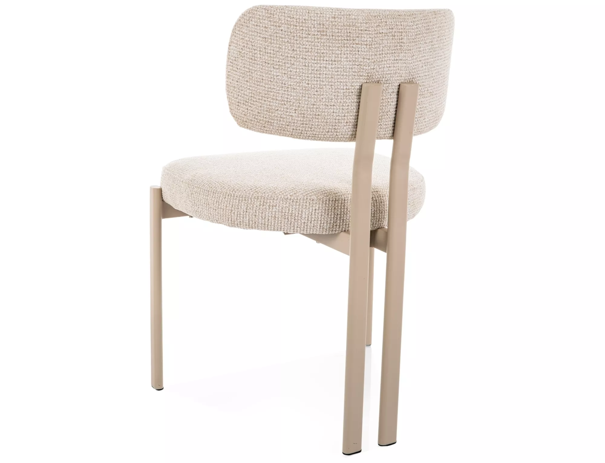 Jedálenská stolička Misaki, svetlo béžová / kašmír