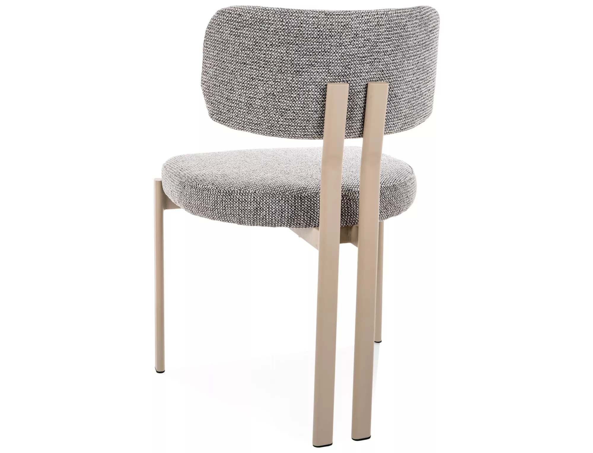 Jedálenská stolička Misaki, sivá / kašmír