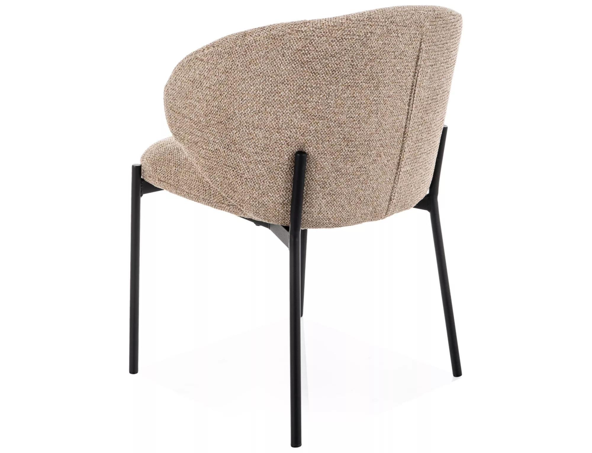 Jedálenská stolička Kioto, béžová / čierna