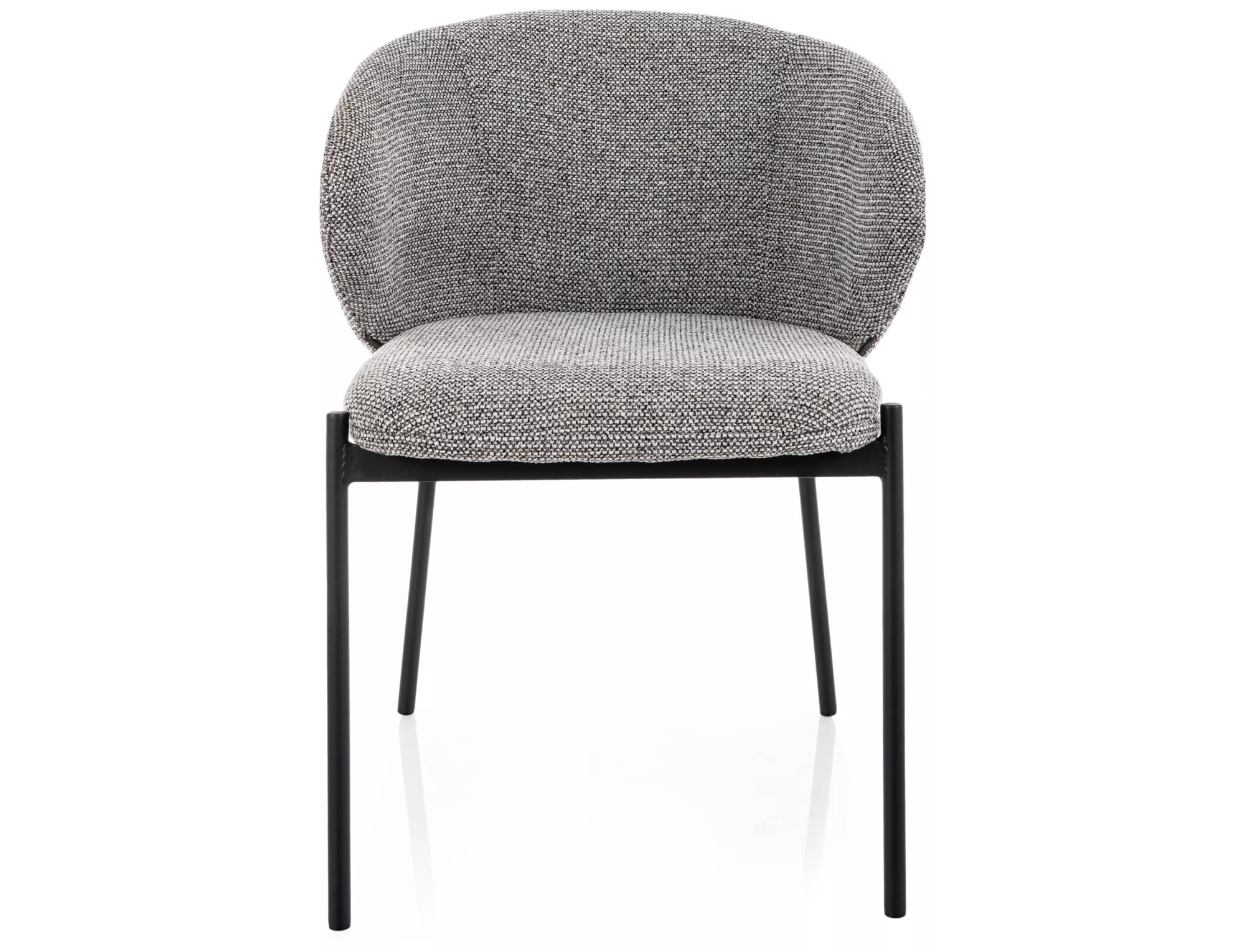 Jedálenská stolička Kioto, sivá / čierna