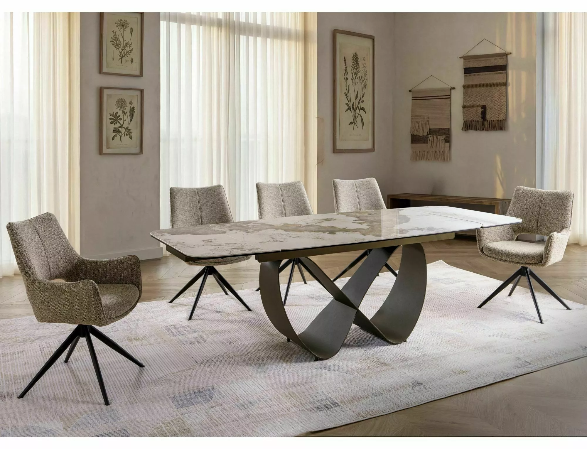 Jedálenská stolička Fino I, béžová