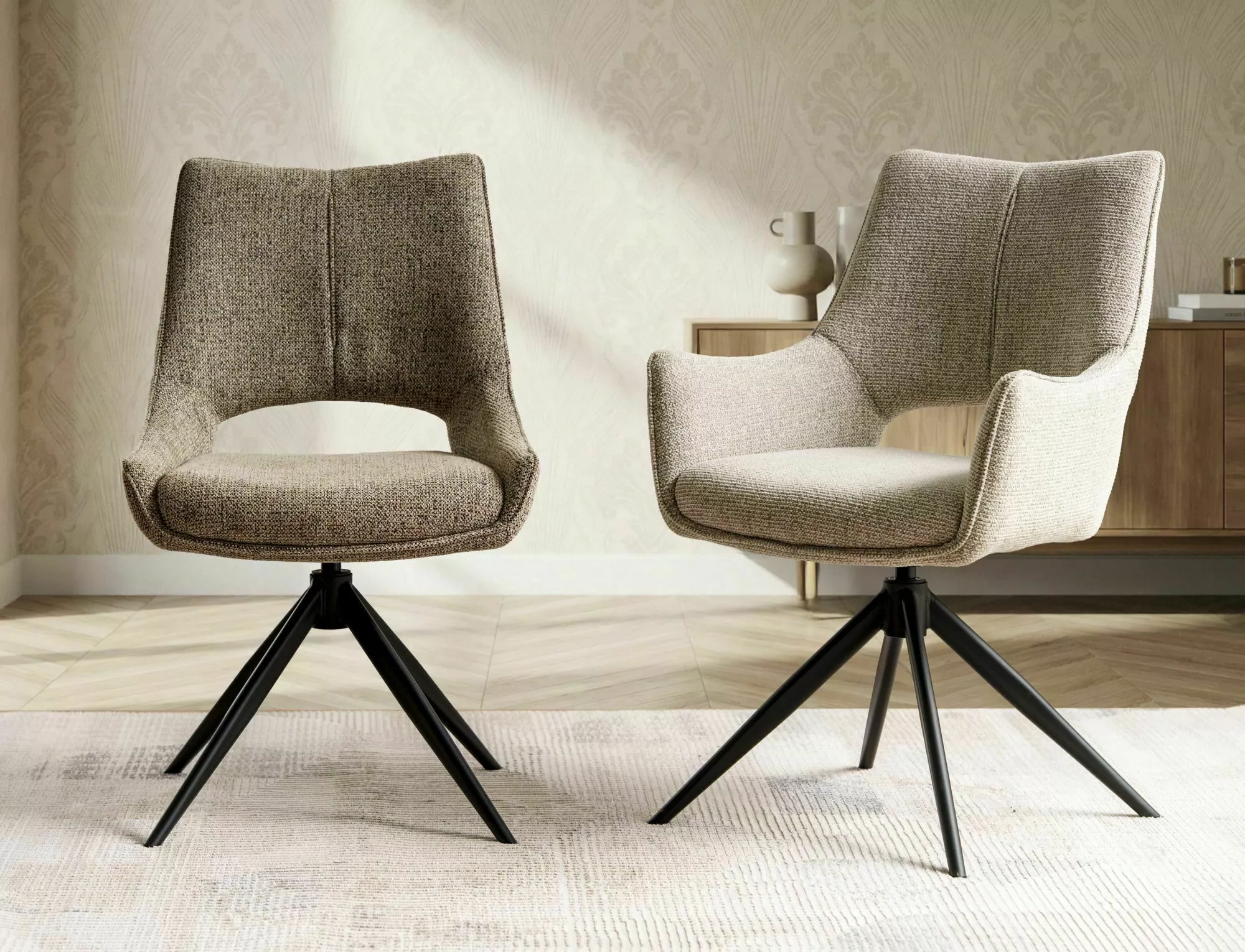 Jedálenská stolička Fino II, béžová