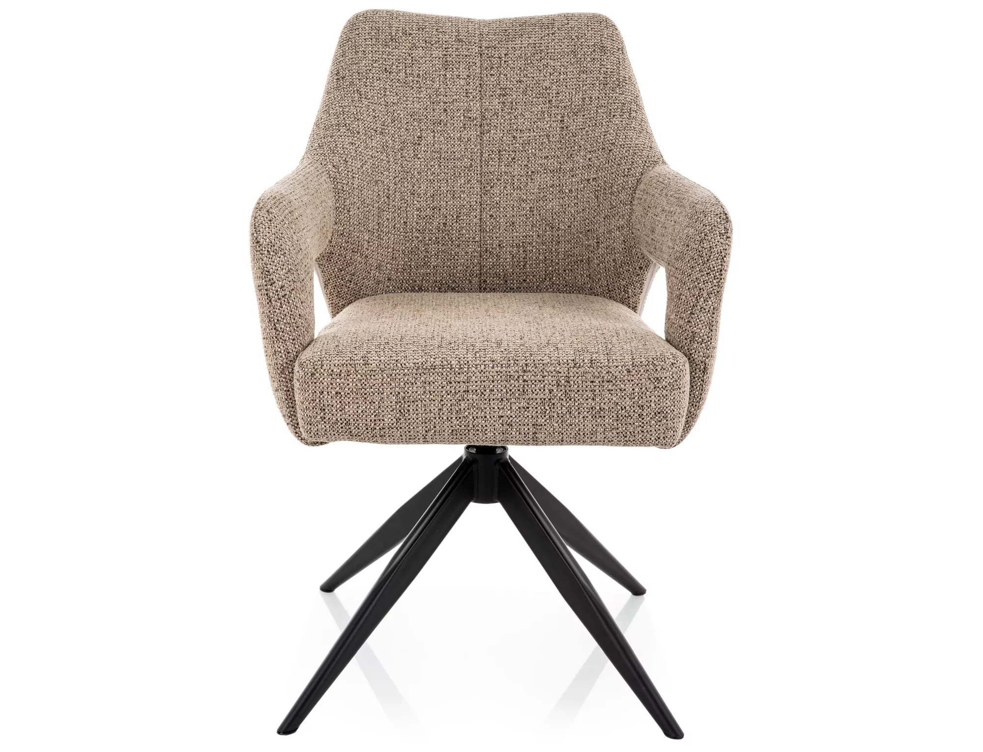 Jedálenská stolička Olsen Noelle, tmavá béžová