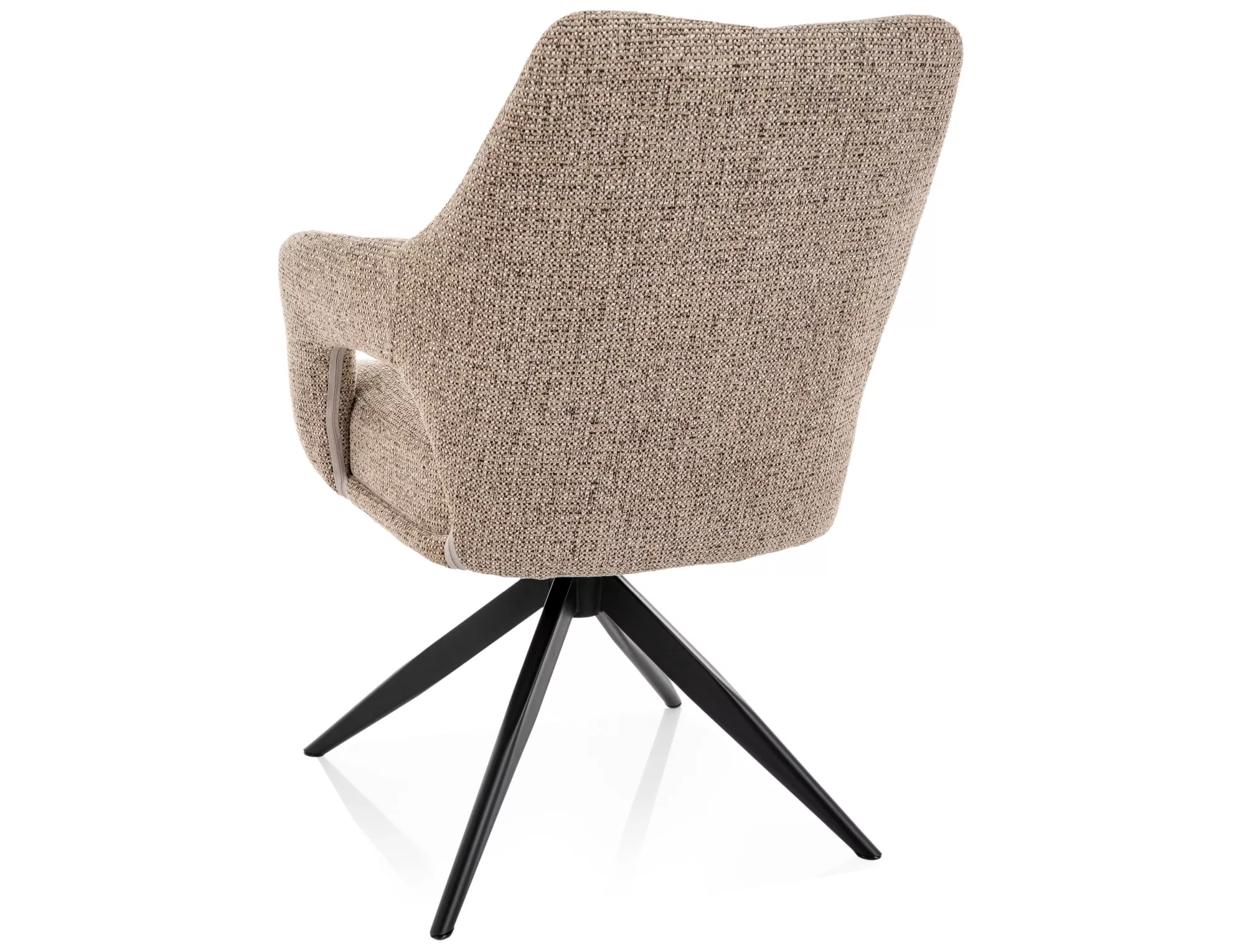 Jedálenská stolička Olsen Noelle, tmavá béžová