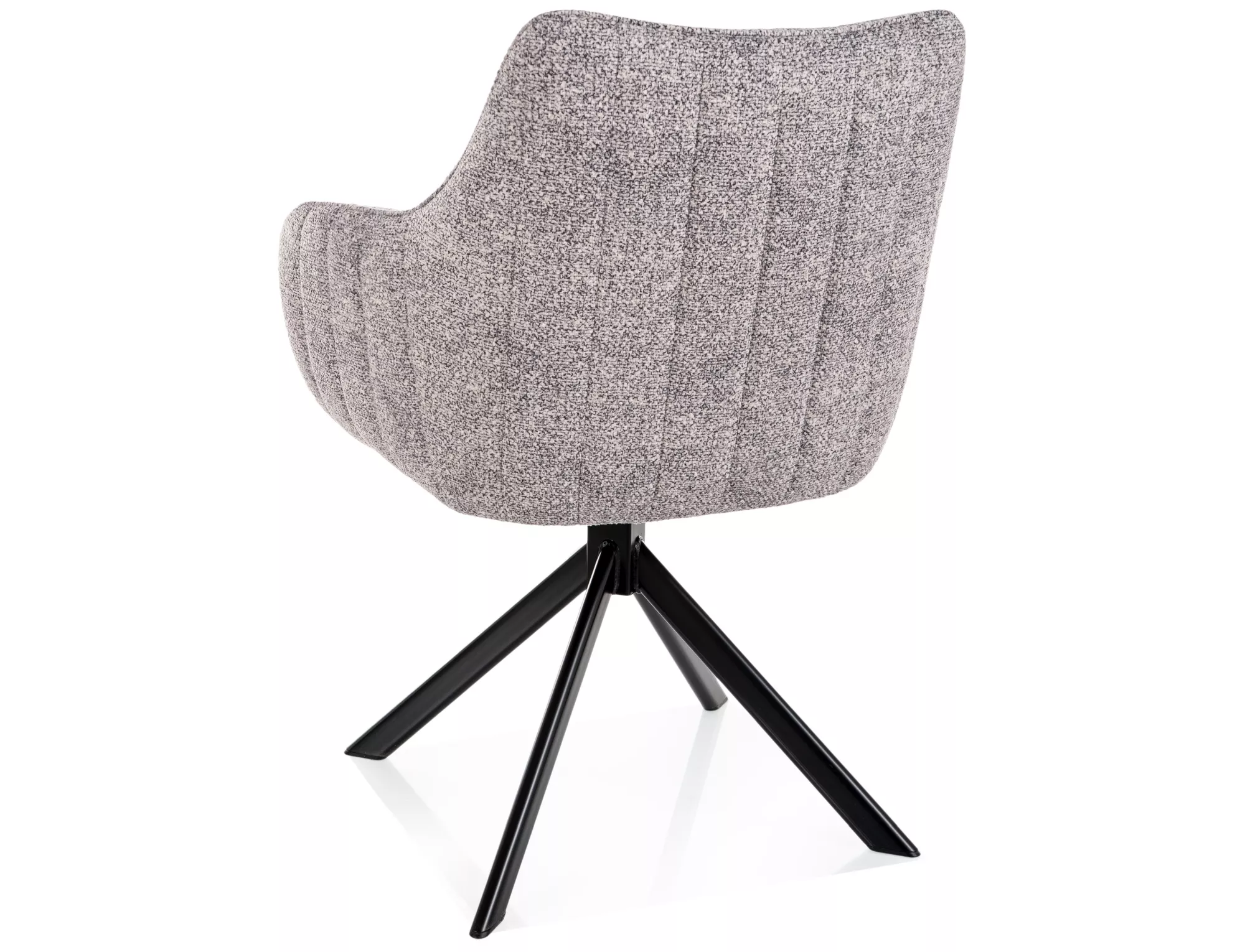 Jedálenská stolička Azalia Leo, svetlo šedá