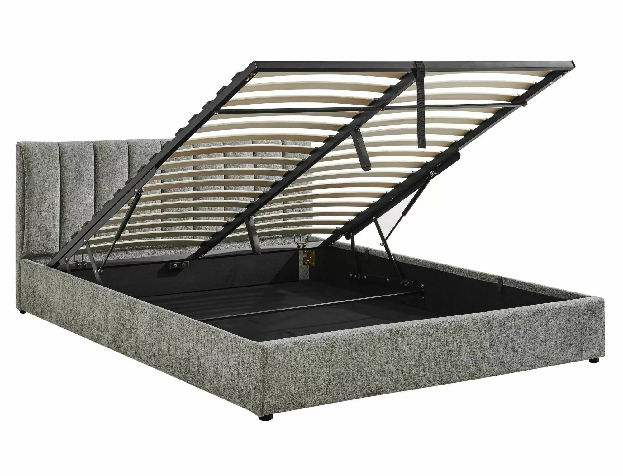 Posteľ 160x200 Montreal Raven, sivá