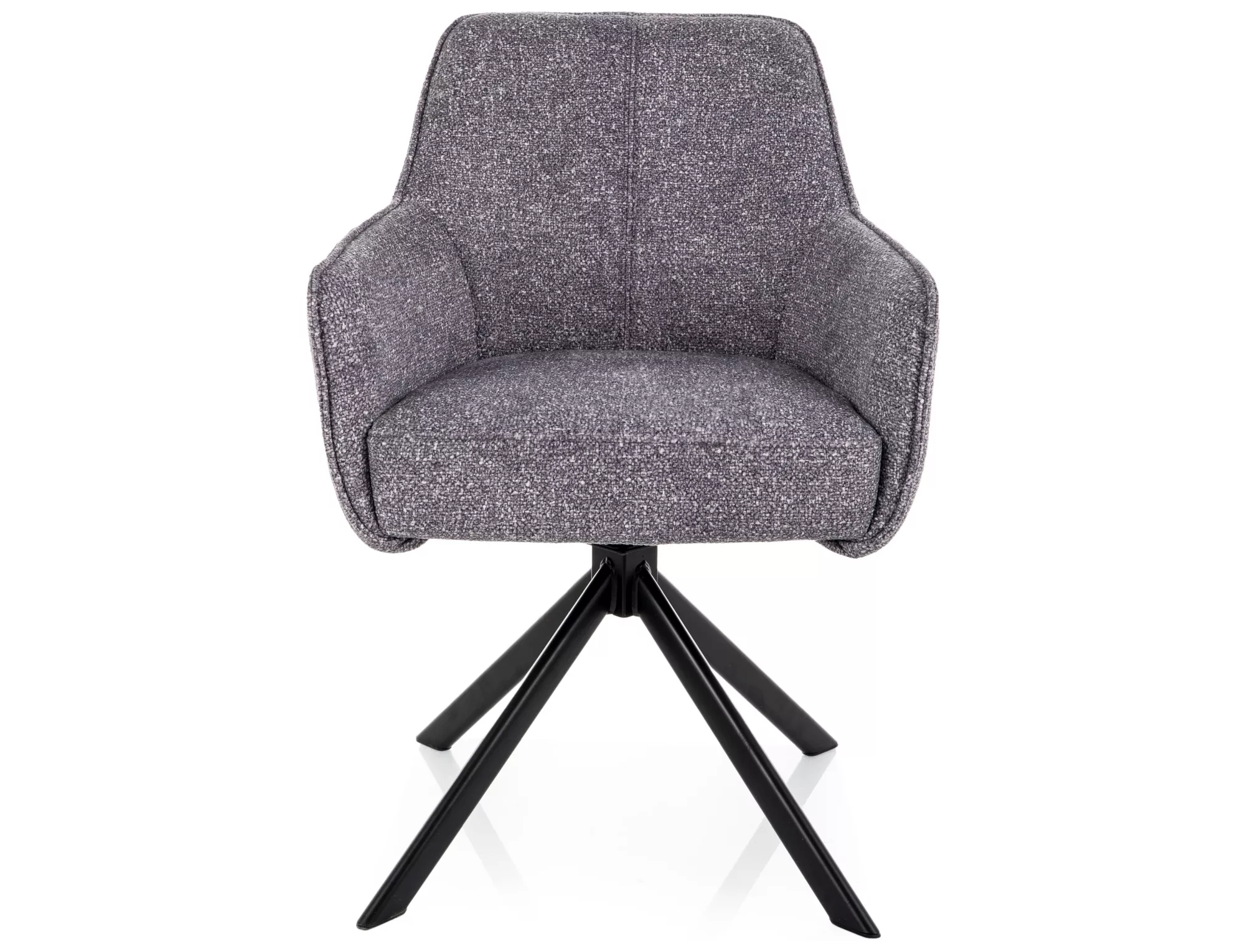 Jedálenská stolička Notti Leo, sivá