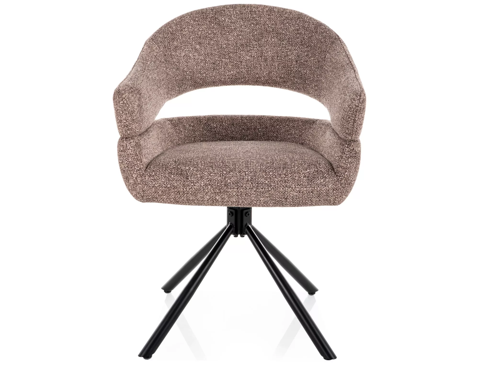 Jedálenská stolička Borgo Leo, tmavá béžová