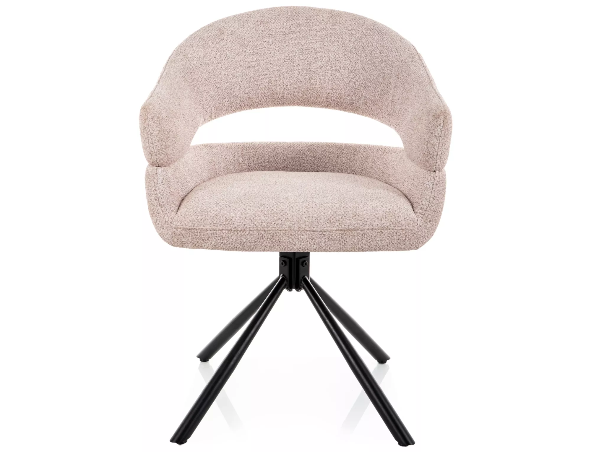 Jedálenská stolička Borgo Leo, svetlo béžová