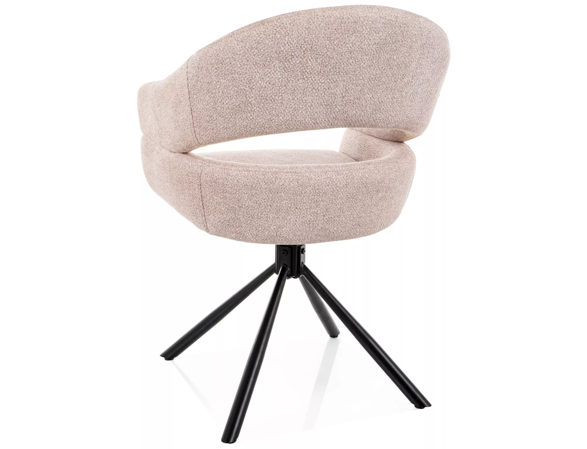 Jedálenská stolička Borgo Leo, svetlo béžová