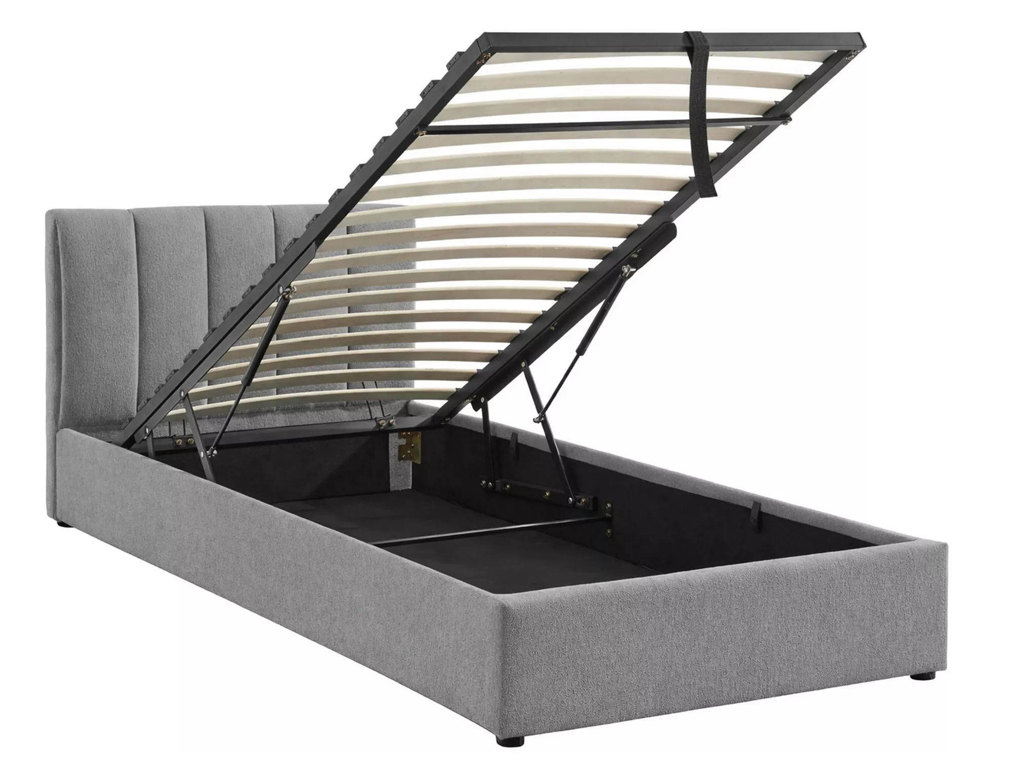 Posteľ 90xx200 Montreal Raven, sivá