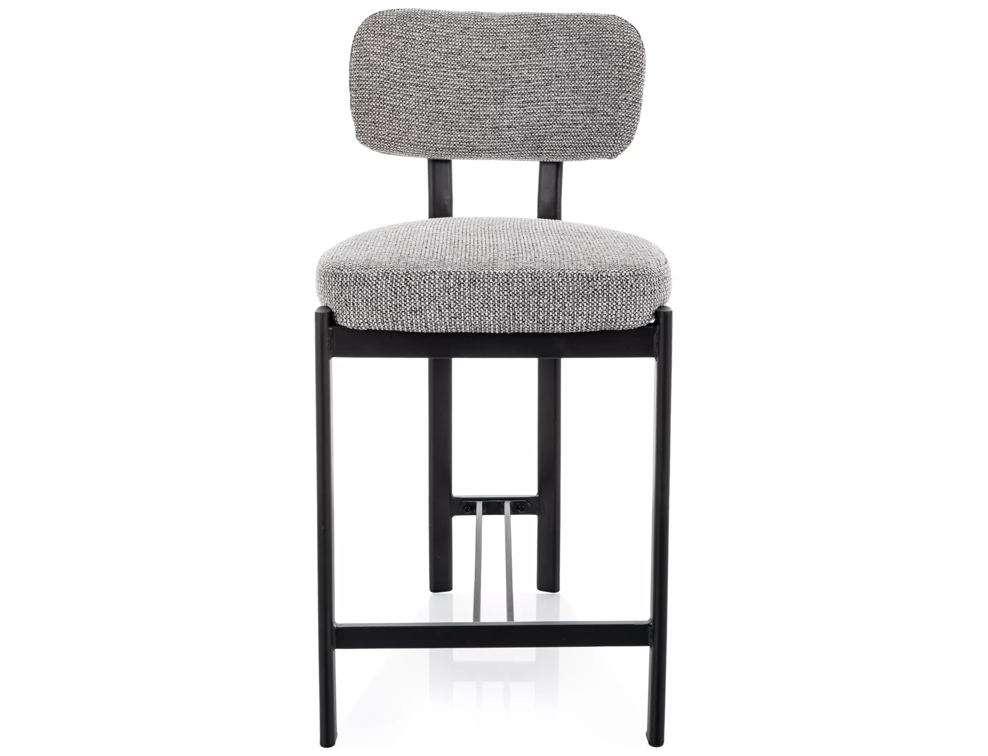 Barová stolička Misaki H-2, sivá / čierna