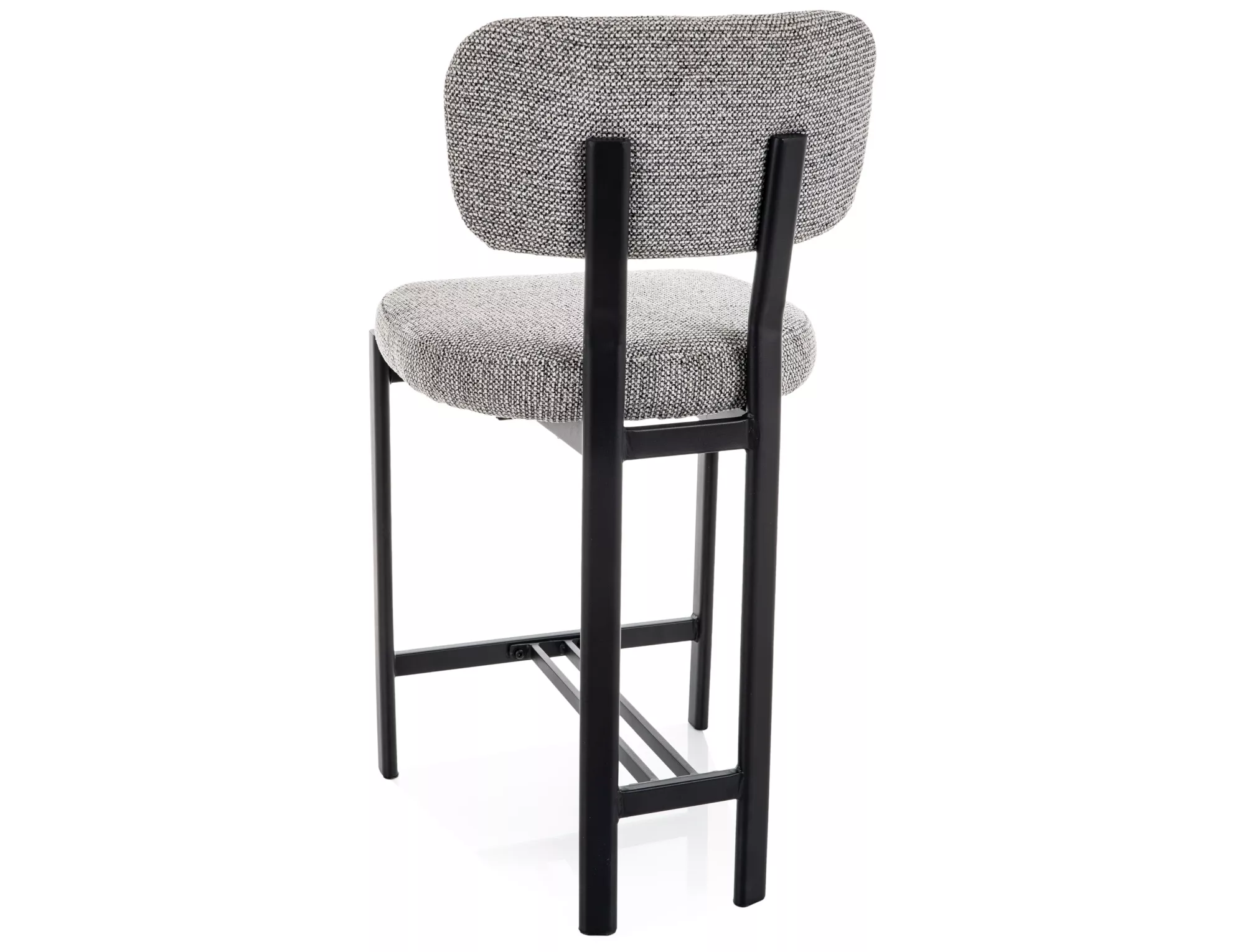 Barová stolička Misaki H-2, sivá / čierna