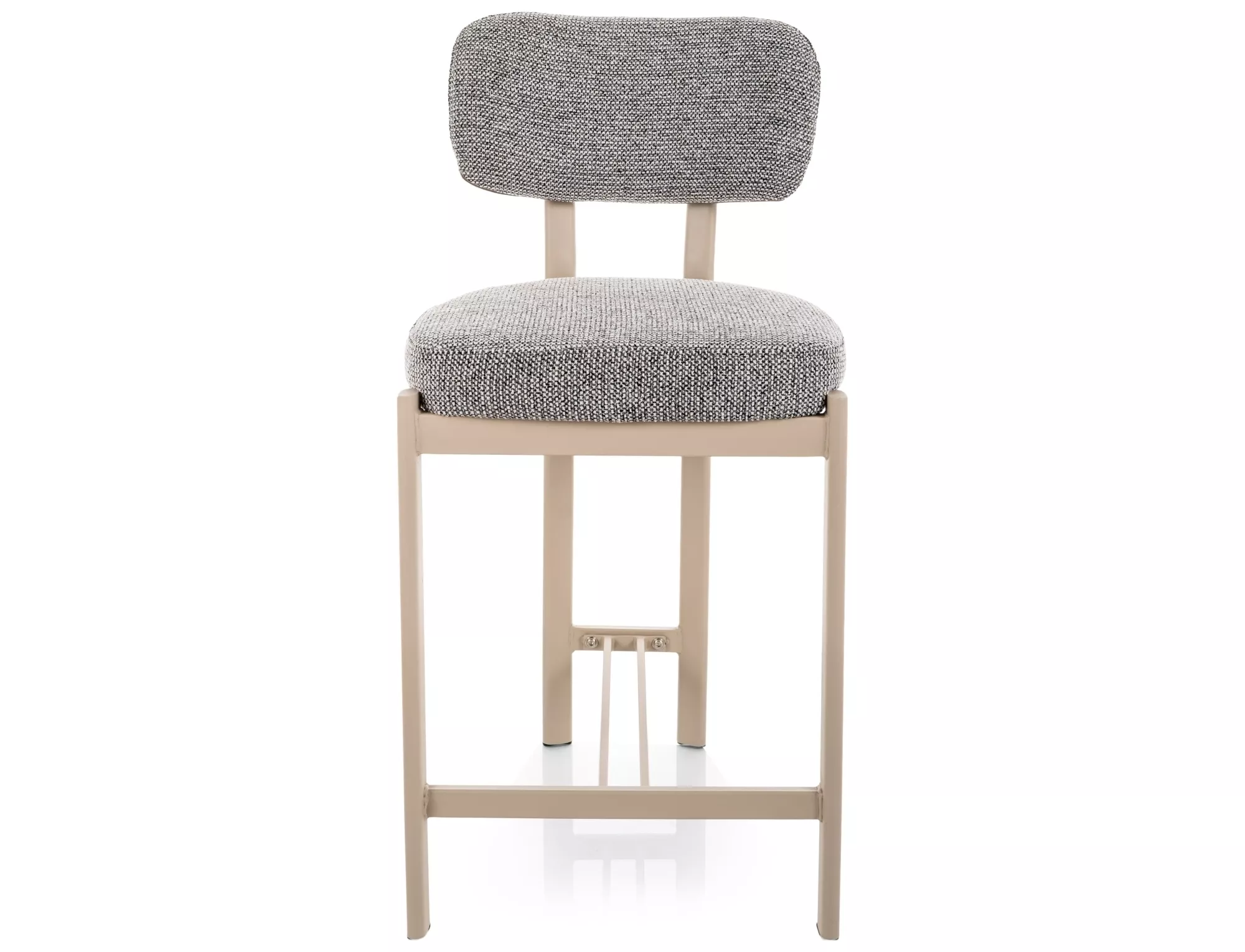 Barová stolička Misaki H-2, sivá / kašmír