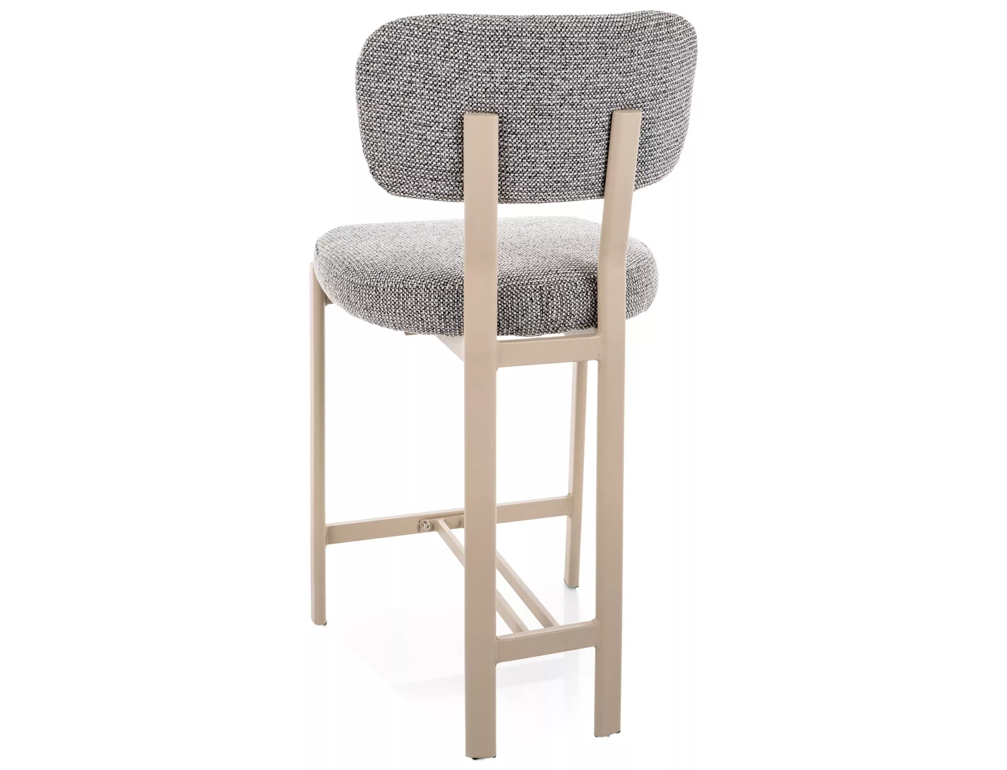 Barová stolička Misaki H-2, sivá / kašmír