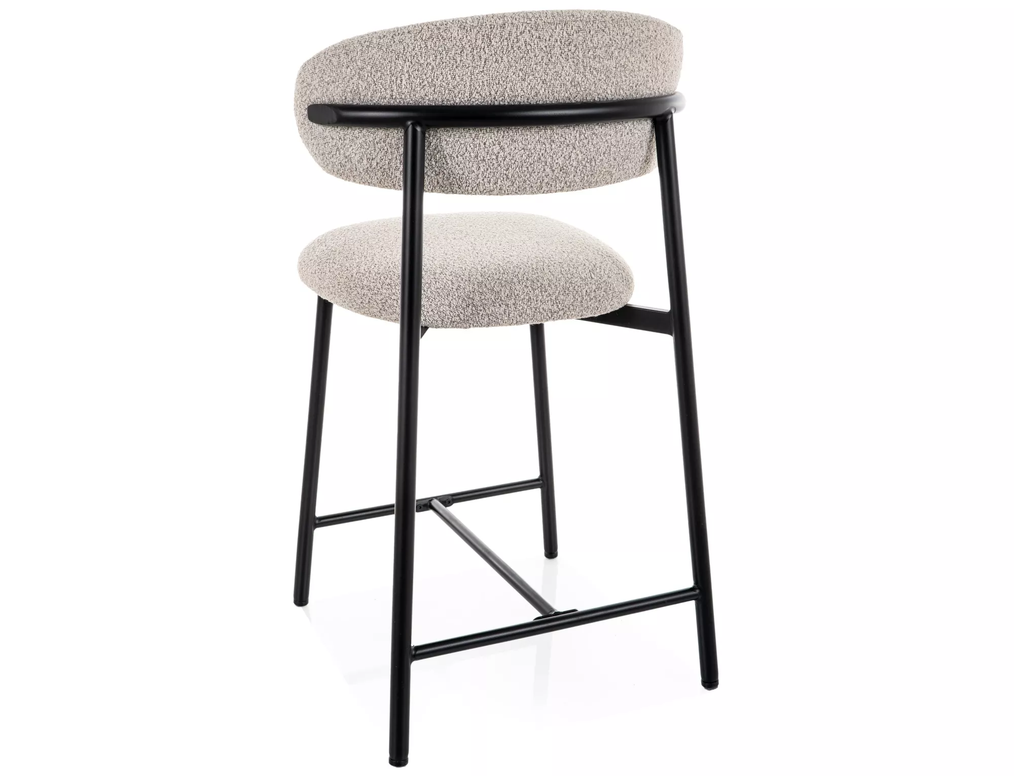 Elton H-2 barová stolička, béžová / čierna