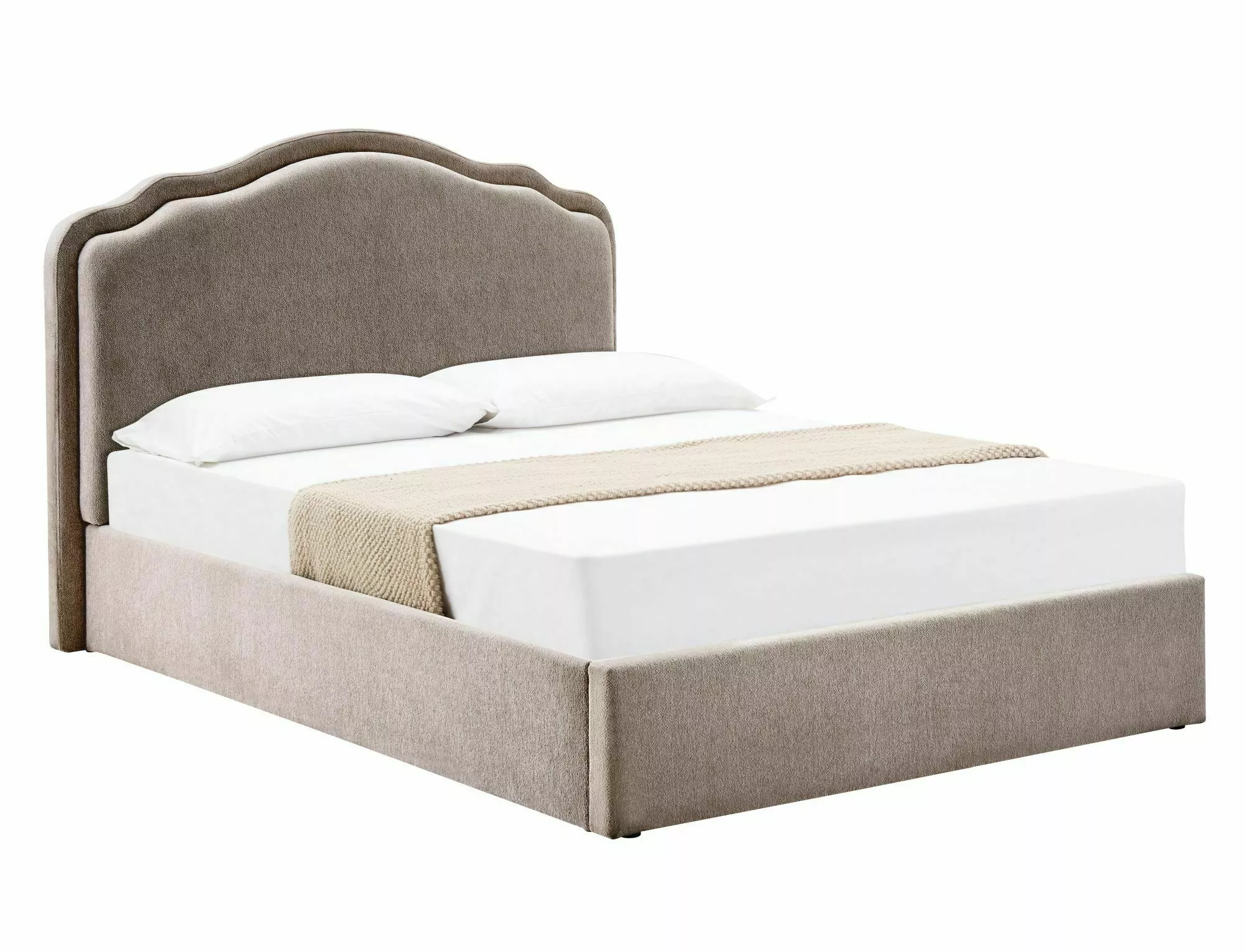 Posteľ 160x200 Florencja Raven, tmavá béžová