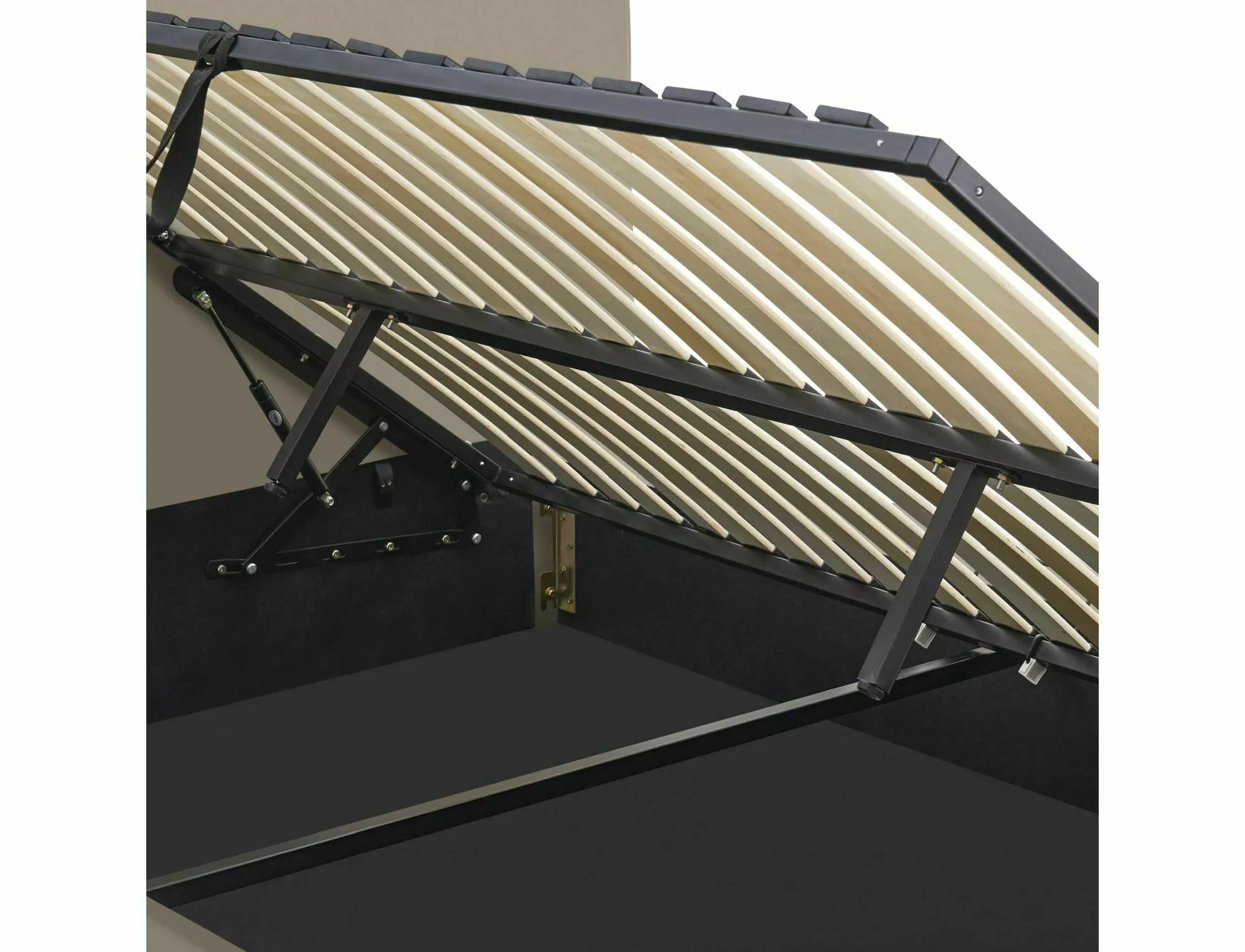 Posteľ 160x200 Lumia Velvet, tmavá béžová