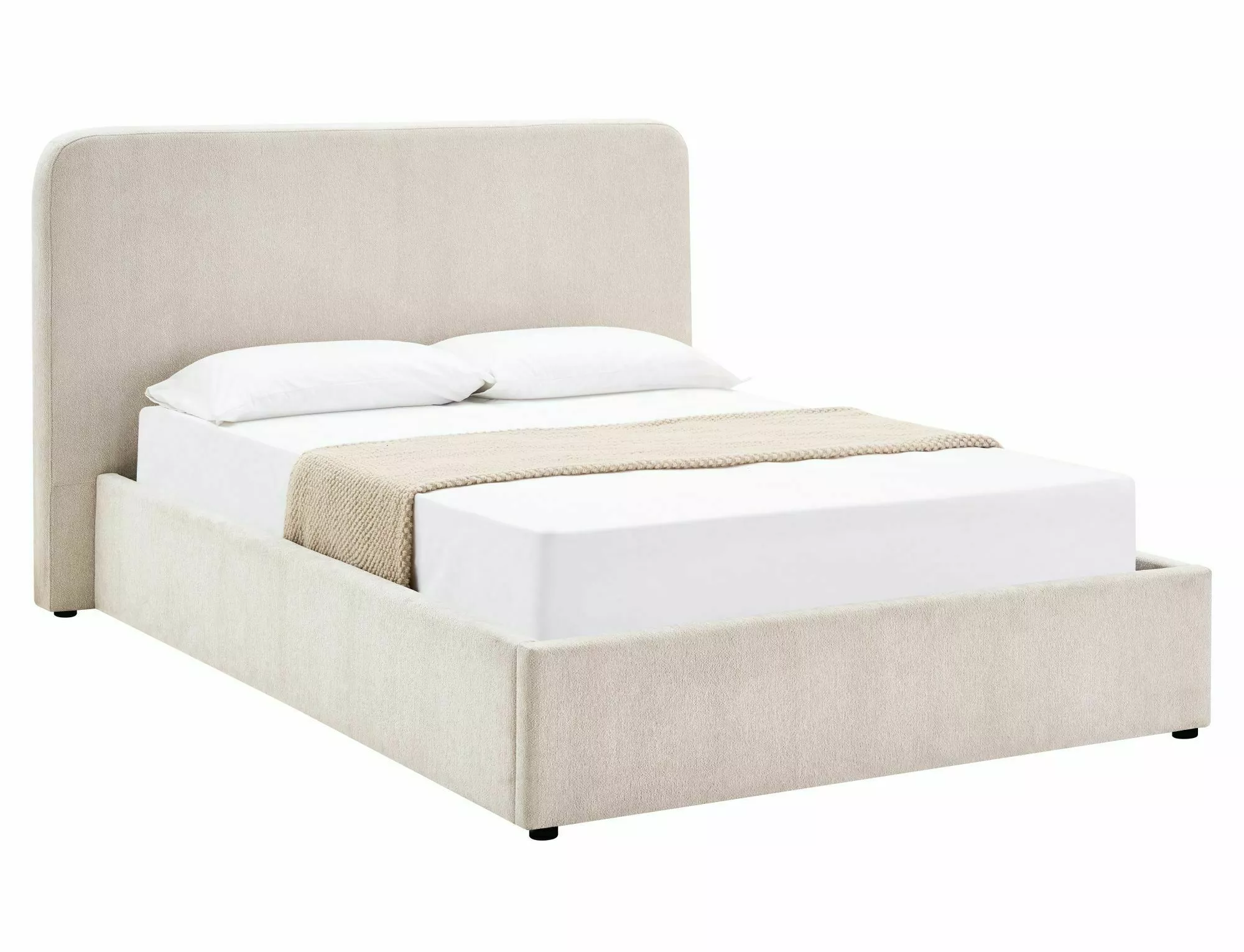 Posteľ 160x200 Lumia Raven, béžová