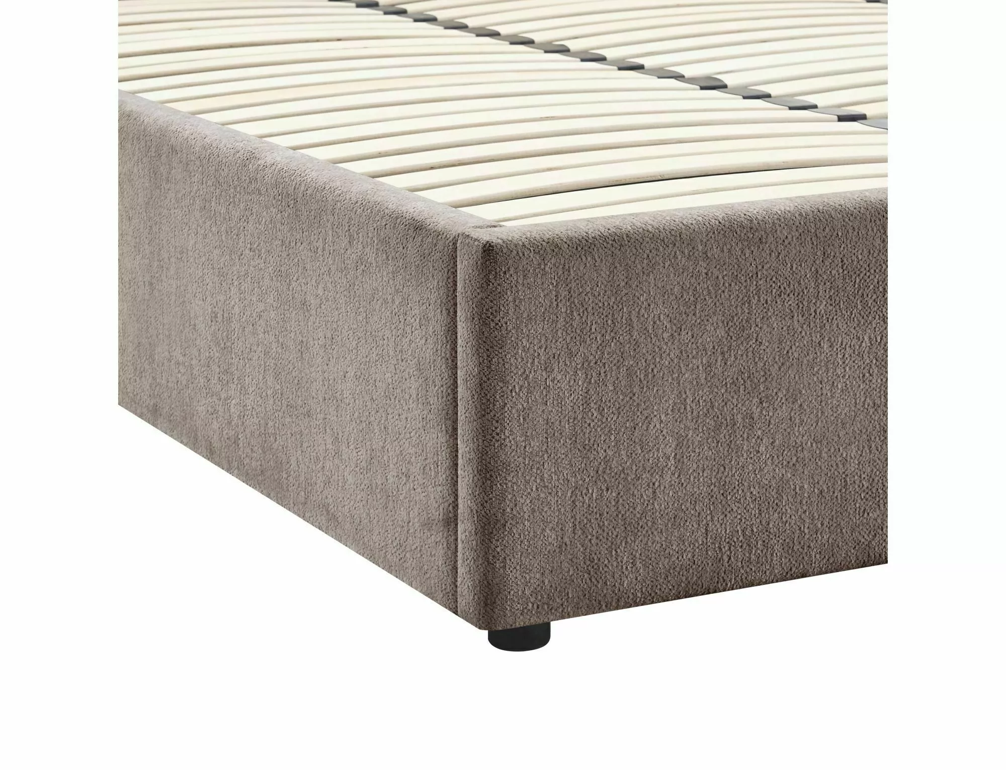 Posteľ 140x200 Lumia Raven, tmavá béžová