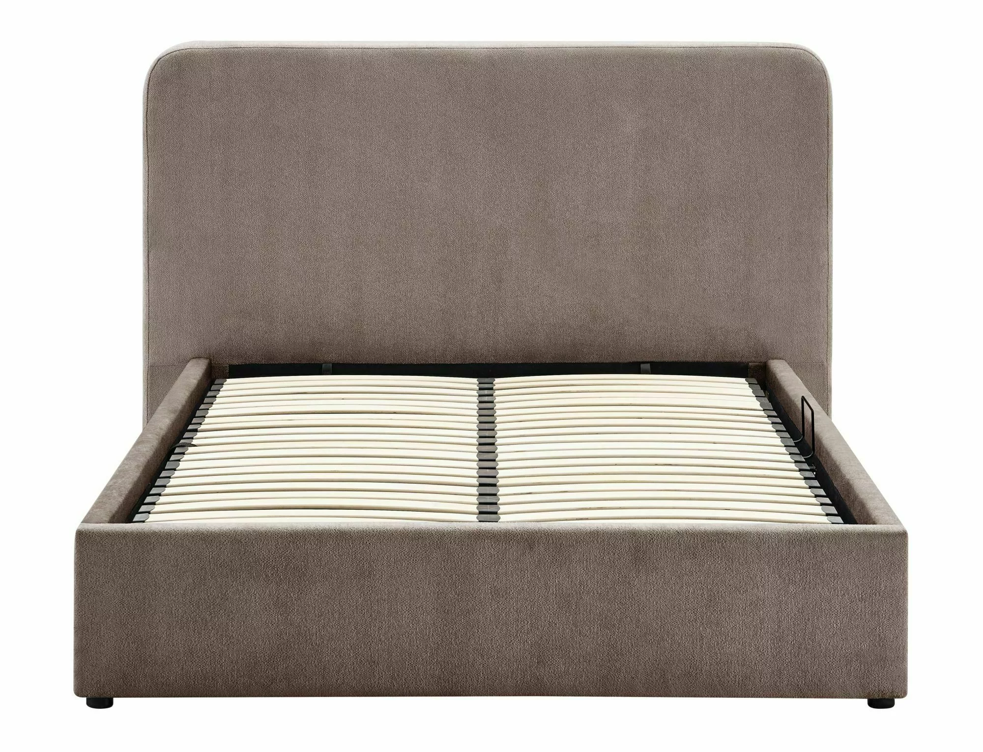 Posteľ 160x200 Lumia Raven, tmavá béžová