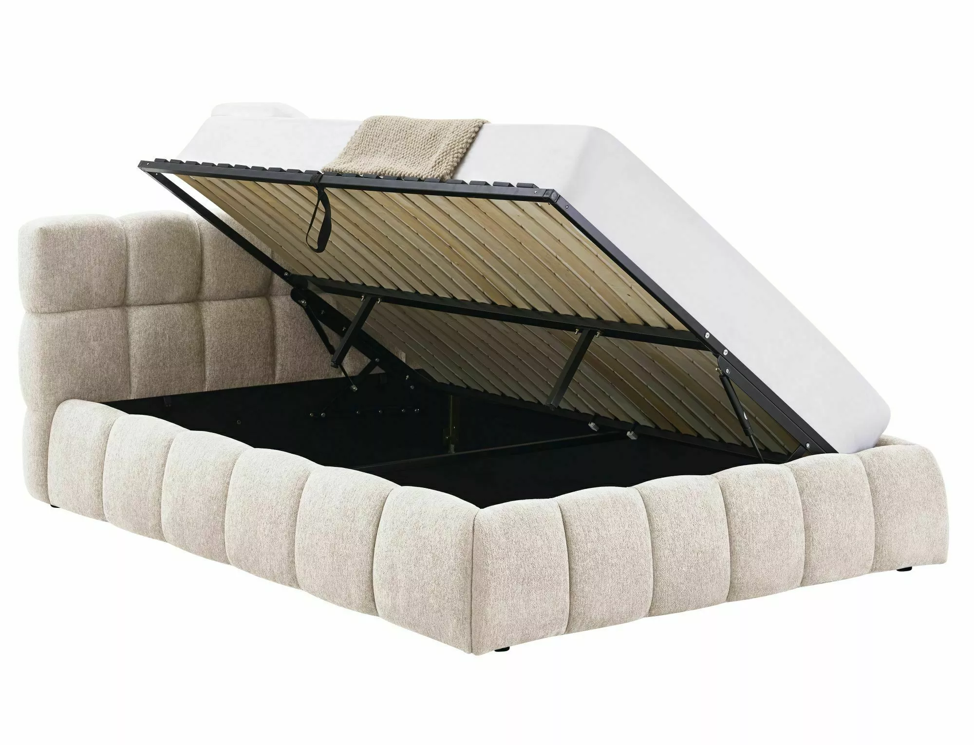 Posteľ 160x200 Parma Raven, béžová