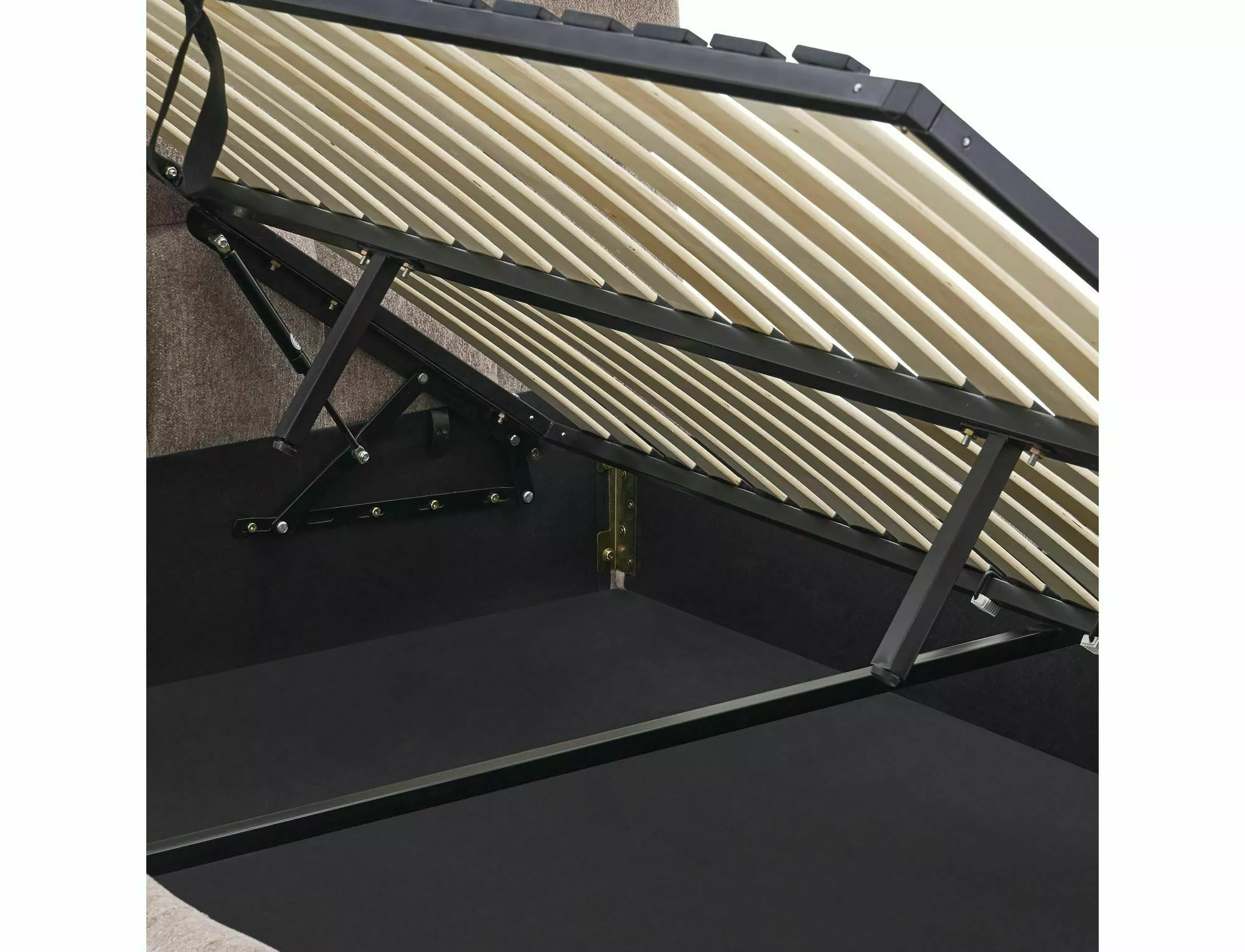 Posteľ 140x200 Parma Raven, tmavá béžová