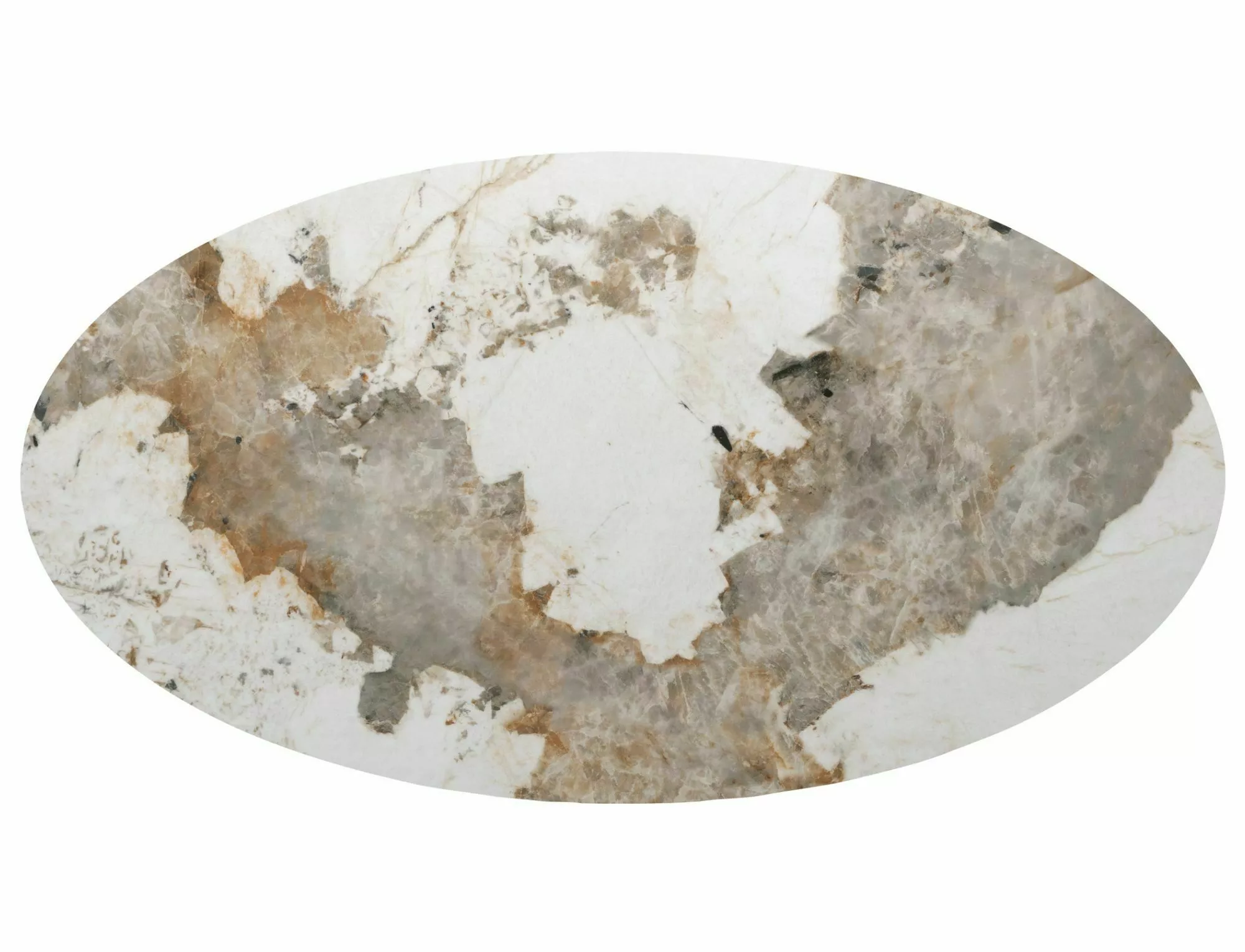 Marocco jedálenský keramický stôl, orech