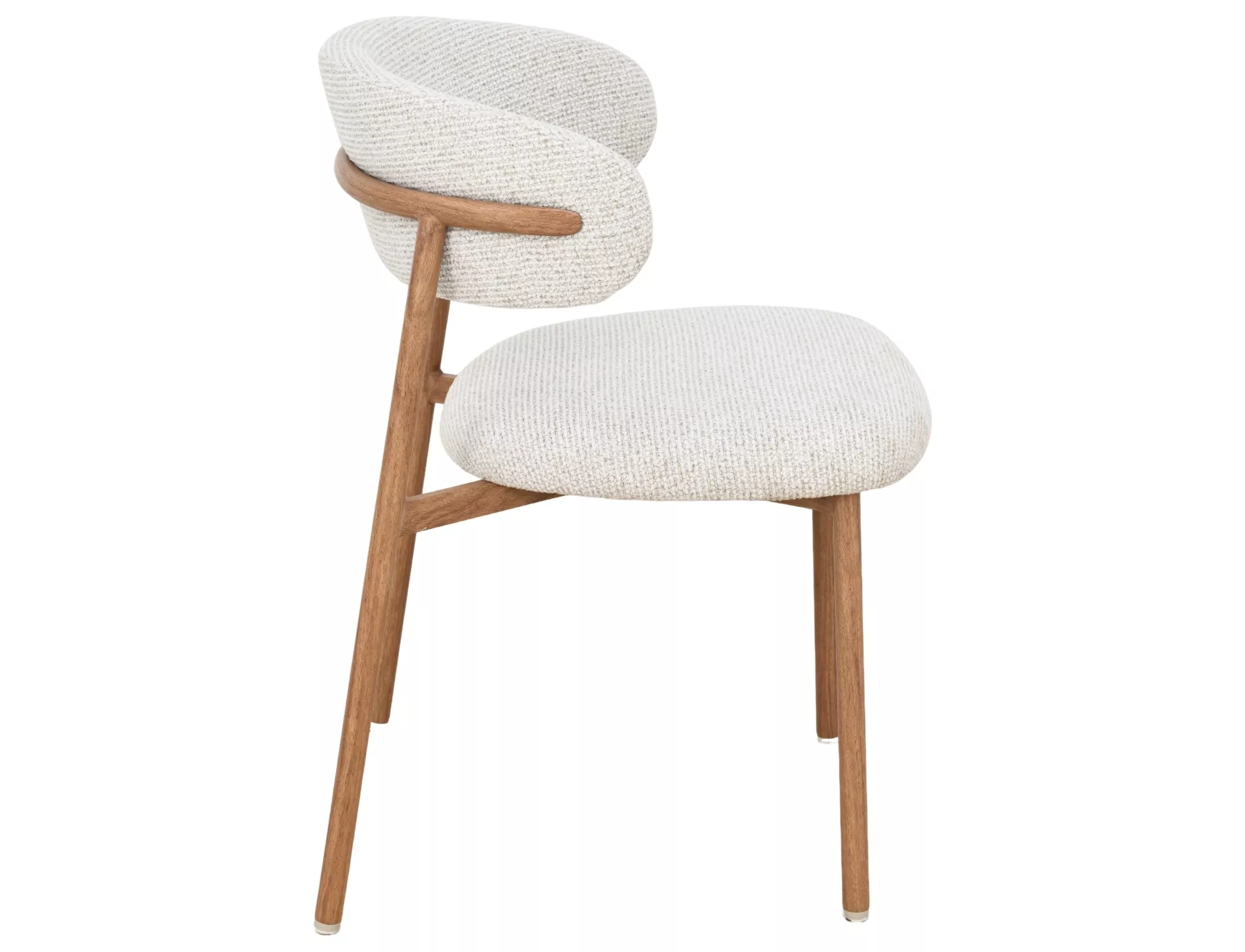 Jedálenská stolička Elton II, svetlo béžová / dub