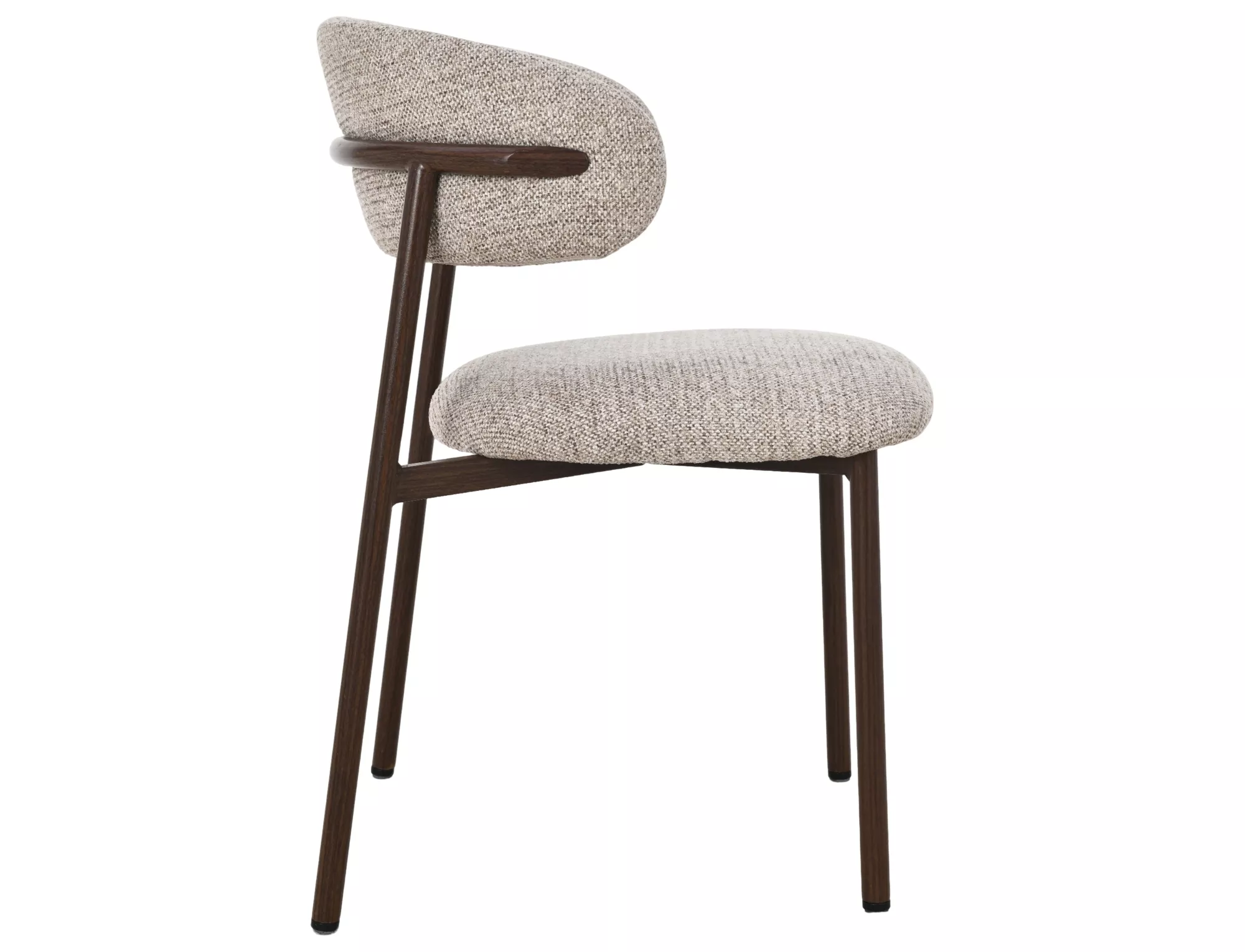 Jedálenská stolička Elton II, béžová / orech