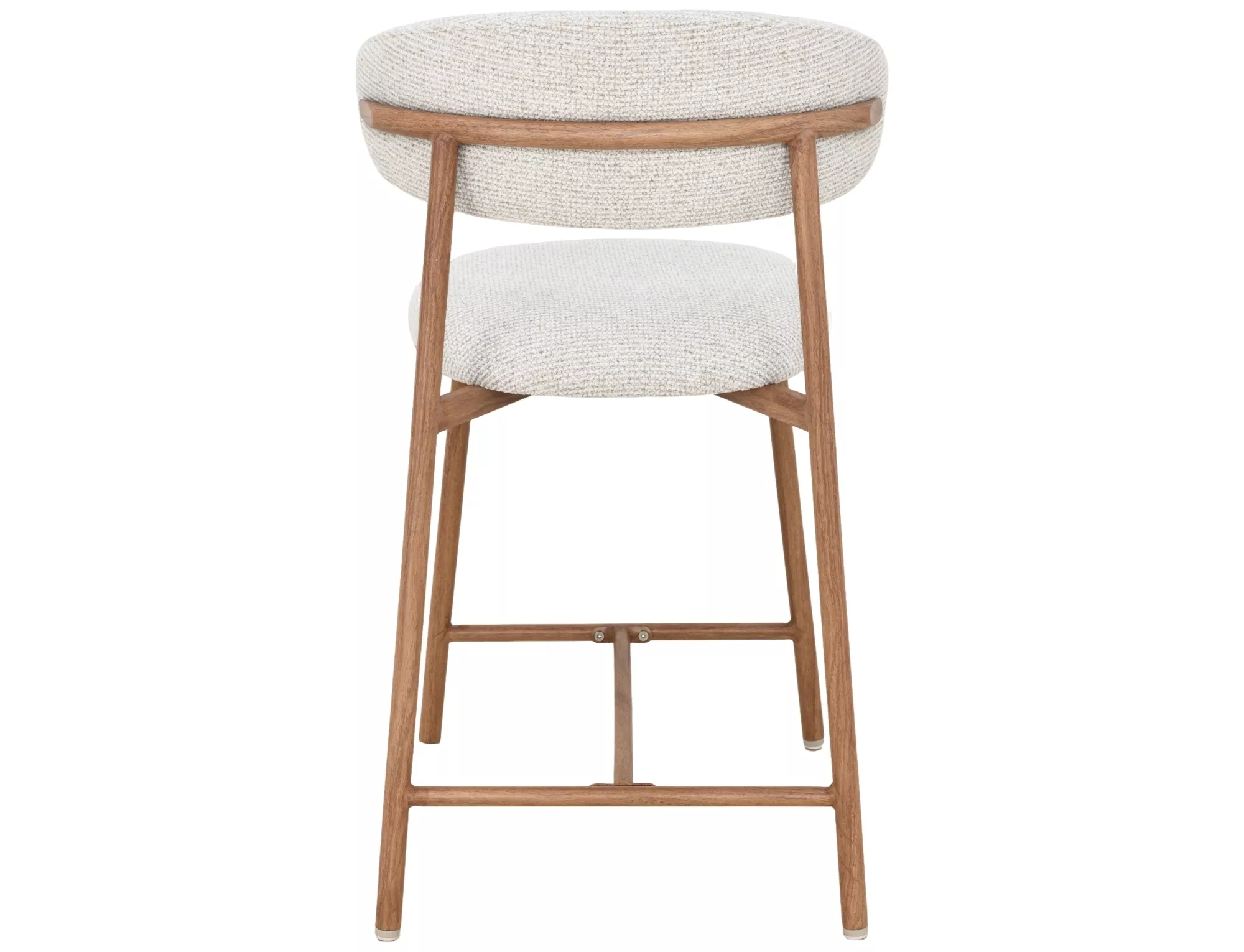 Elton H-2 barová stolička, svetlo béžová / dub