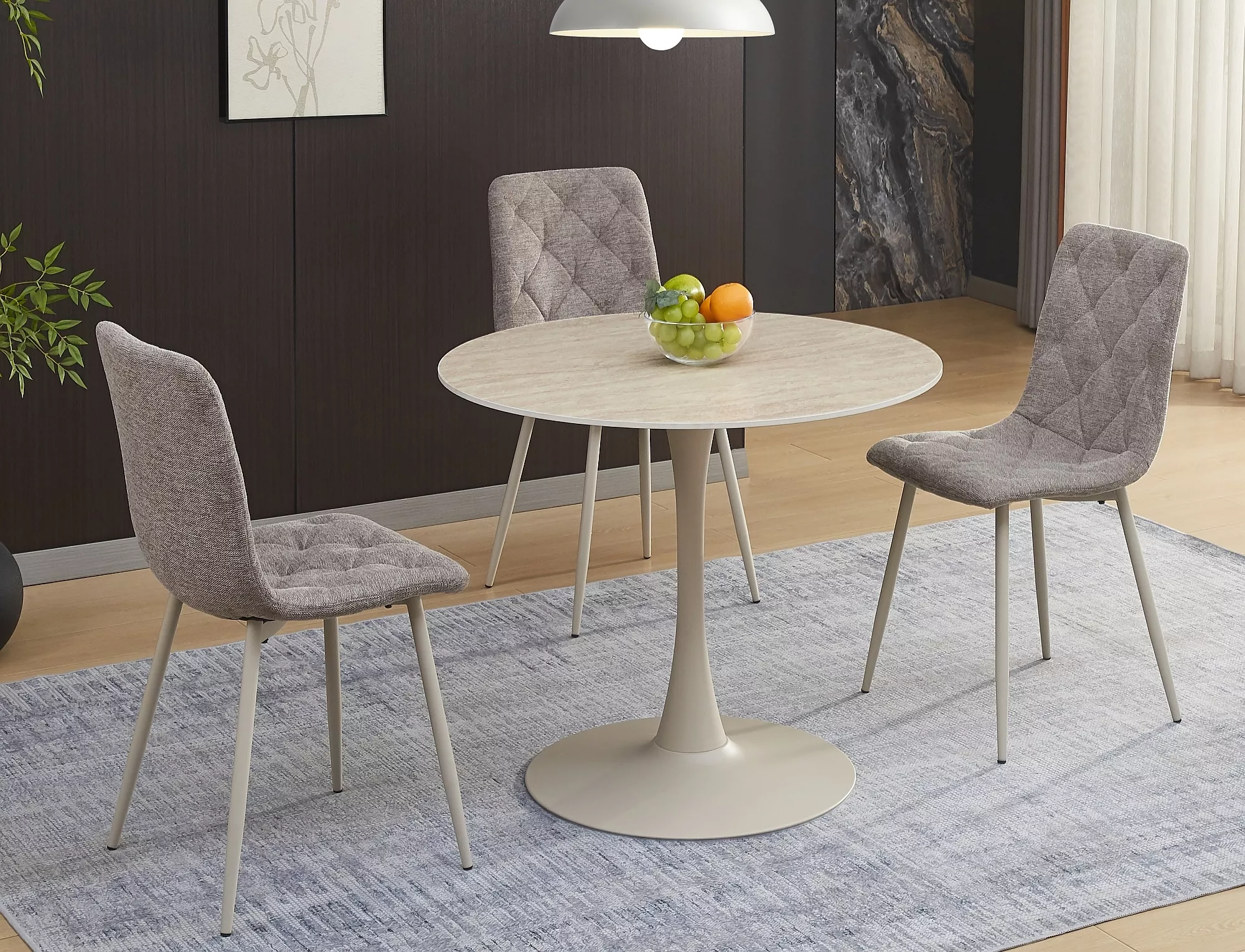 Stôl jedálenský Amadeo, kašmír